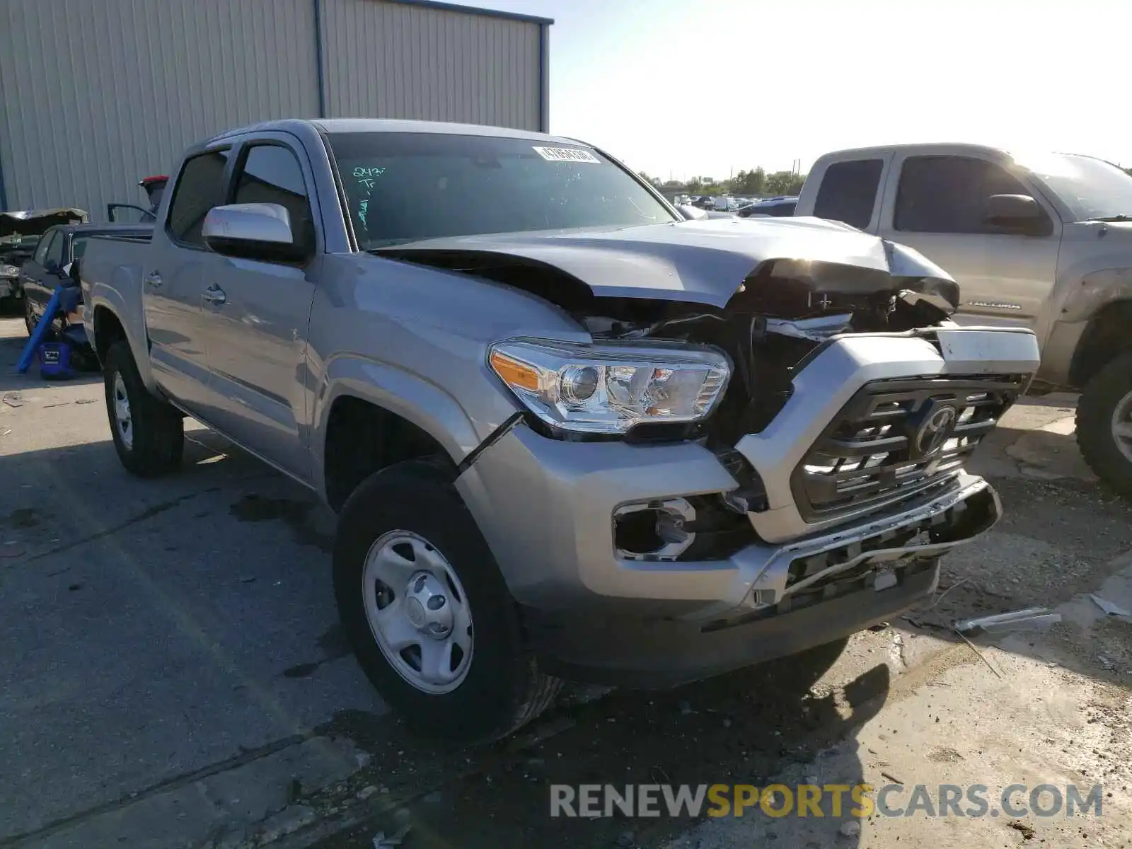 1 Photograph of a damaged car 5TFAX5GN4KX147589 TOYOTA TACOMA 2019