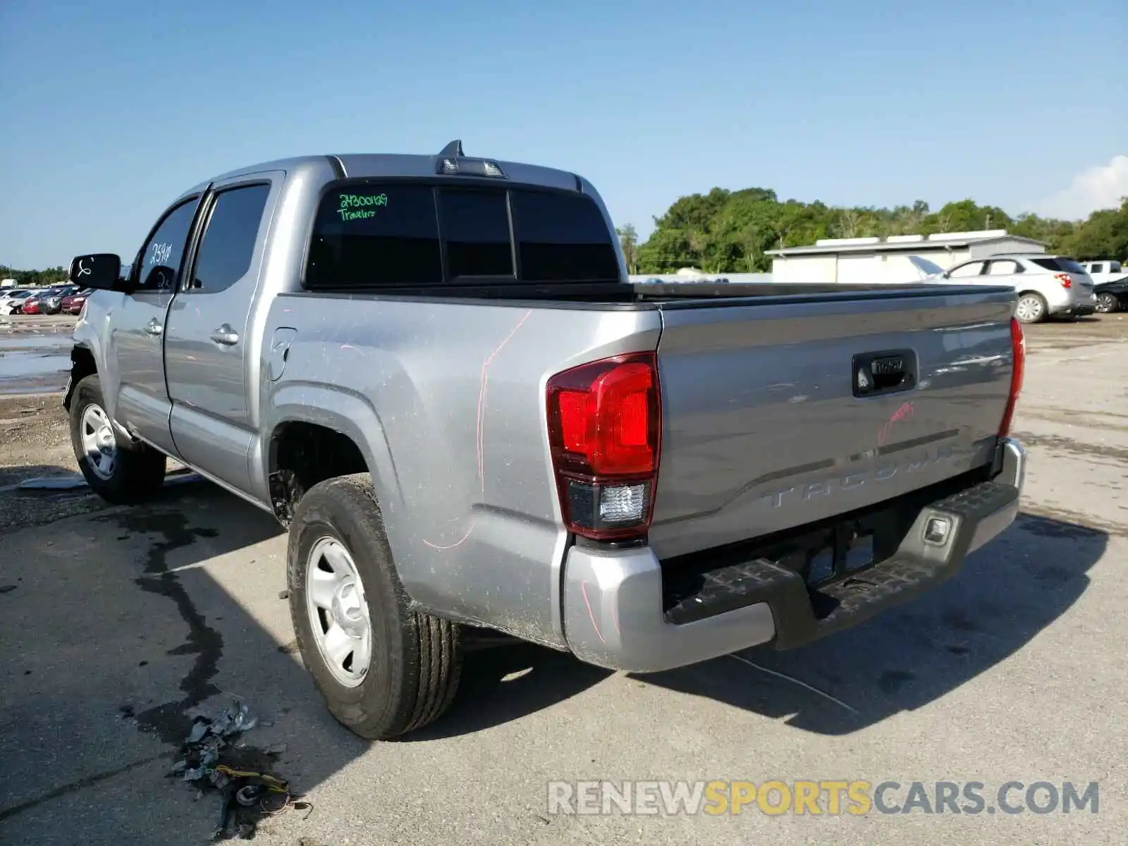 3 Photograph of a damaged car 5TFAX5GN4KX147589 TOYOTA TACOMA 2019