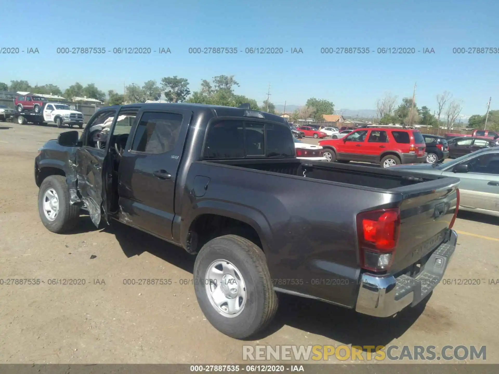 3 Photograph of a damaged car 5TFAX5GN4KX150315 TOYOTA TACOMA 2019