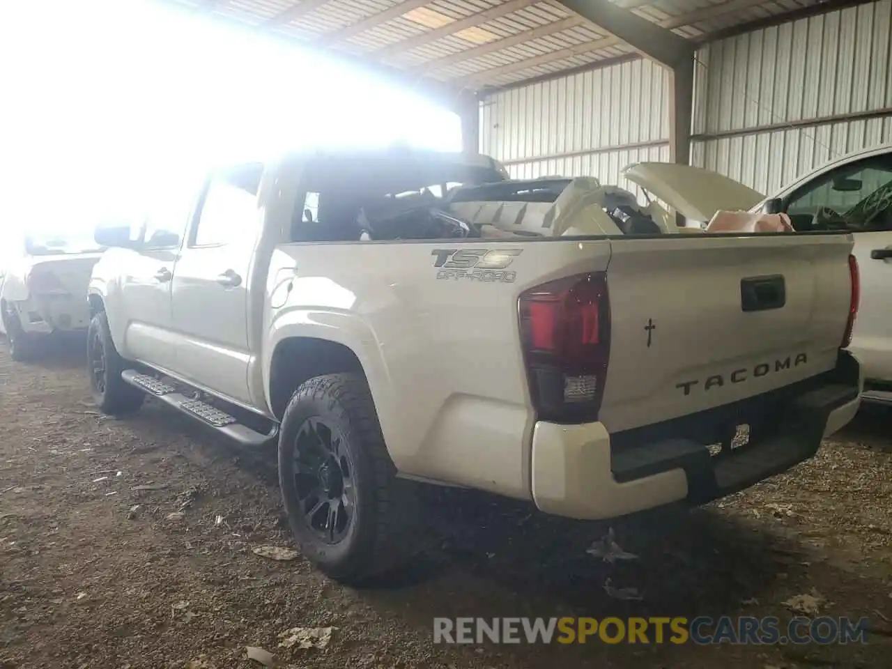 3 Photograph of a damaged car 5TFAX5GN4KX157409 TOYOTA TACOMA 2019