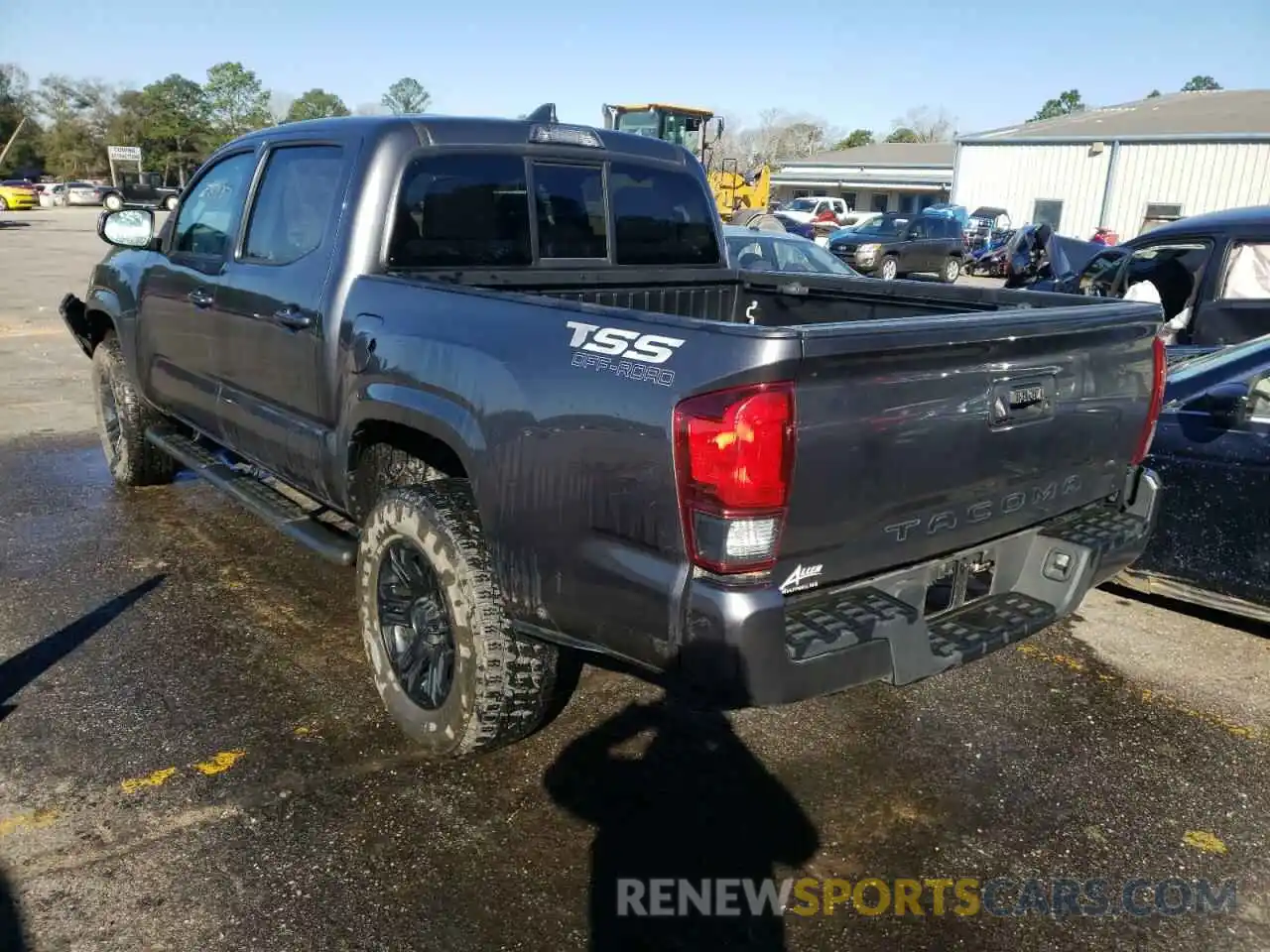 3 Photograph of a damaged car 5TFAX5GN4KX161122 TOYOTA TACOMA 2019