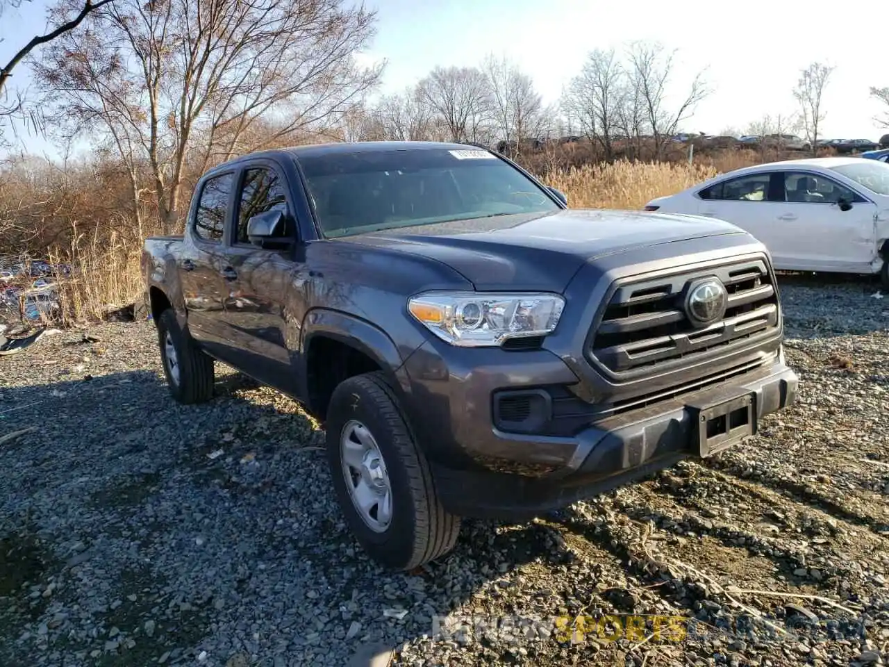 1 Photograph of a damaged car 5TFAX5GN4KX161833 TOYOTA TACOMA 2019