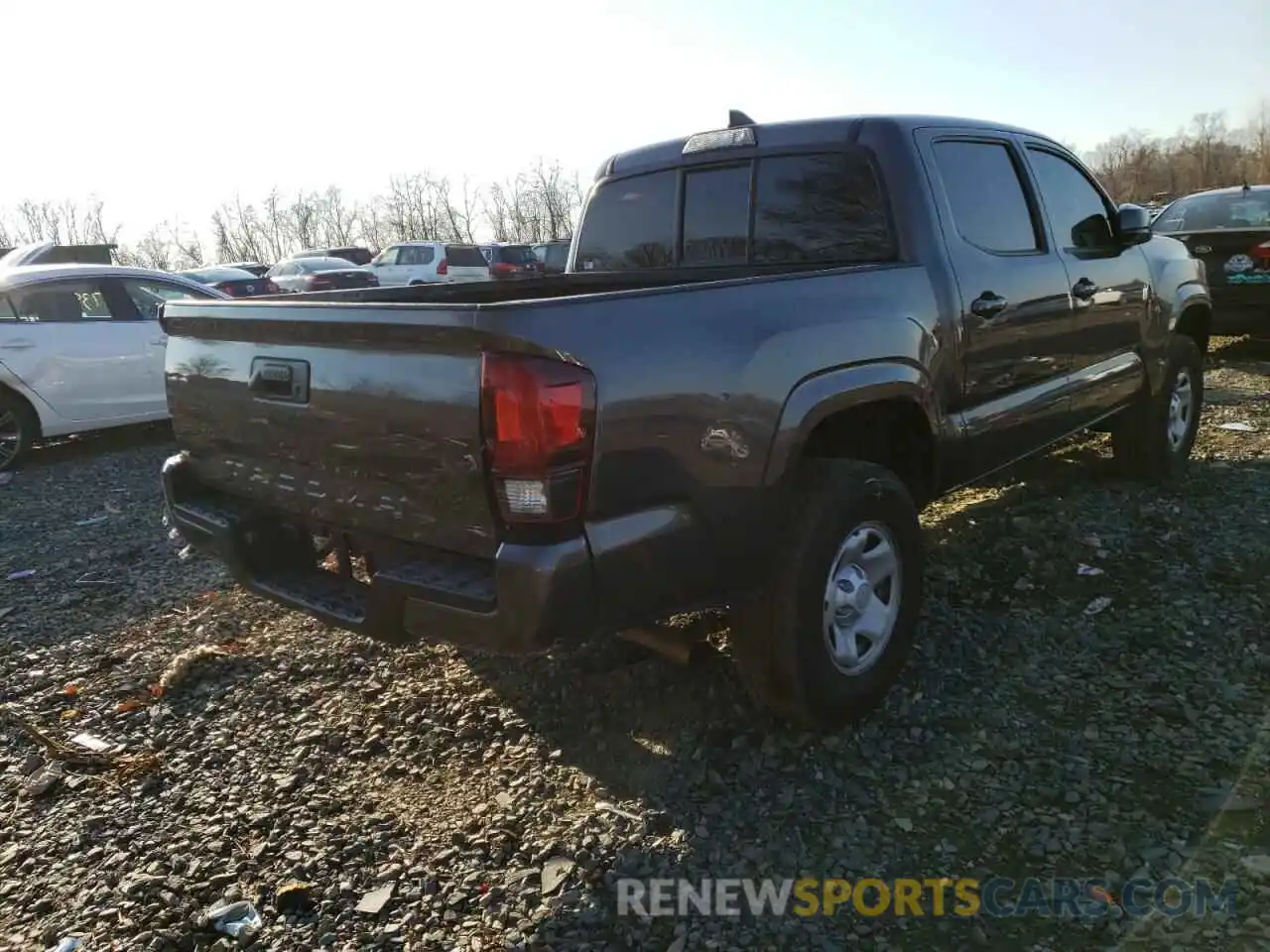 4 Photograph of a damaged car 5TFAX5GN4KX161833 TOYOTA TACOMA 2019