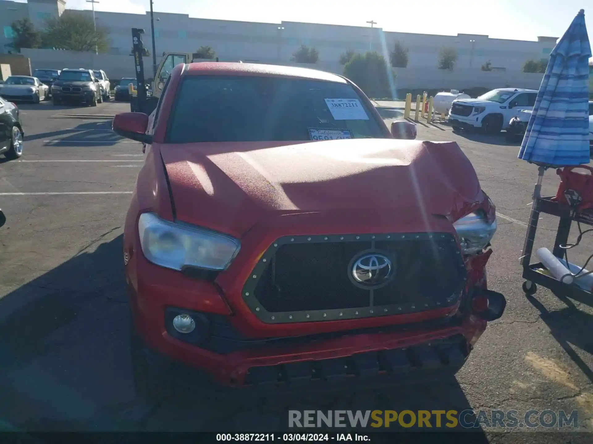 12 Photograph of a damaged car 5TFAX5GN4KX163761 TOYOTA TACOMA 2019