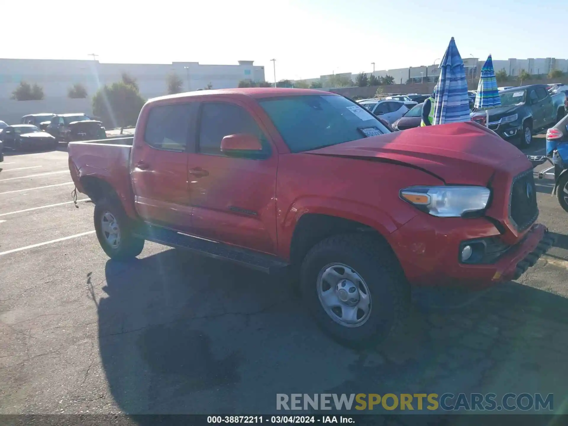 13 Photograph of a damaged car 5TFAX5GN4KX163761 TOYOTA TACOMA 2019