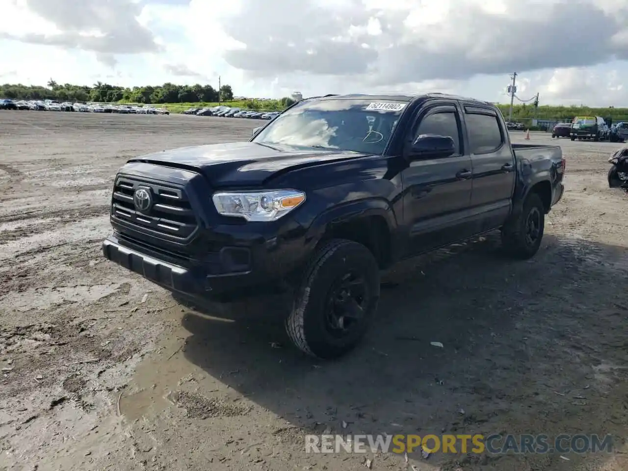 2 Photograph of a damaged car 5TFAX5GN4KX164005 TOYOTA TACOMA 2019