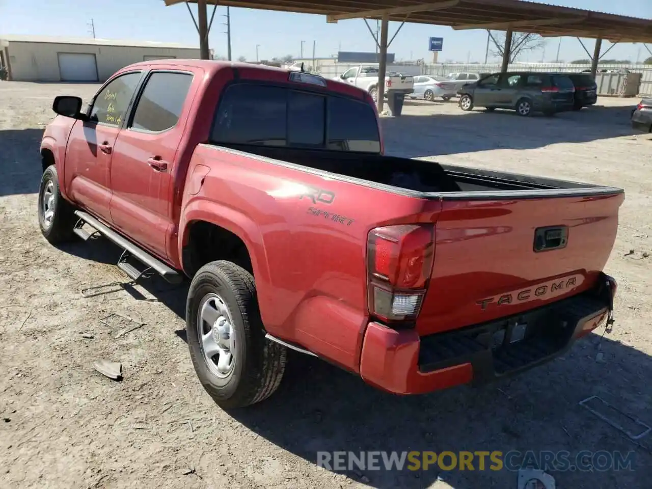 3 Photograph of a damaged car 5TFAX5GN5KX133152 TOYOTA TACOMA 2019