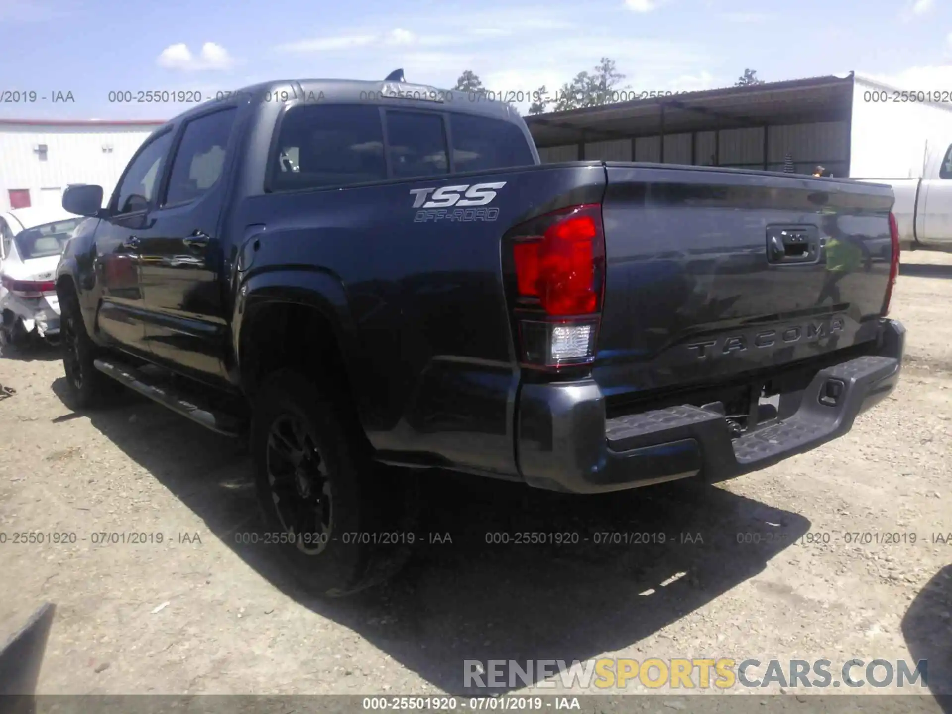 3 Photograph of a damaged car 5TFAX5GN5KX139100 TOYOTA TACOMA 2019