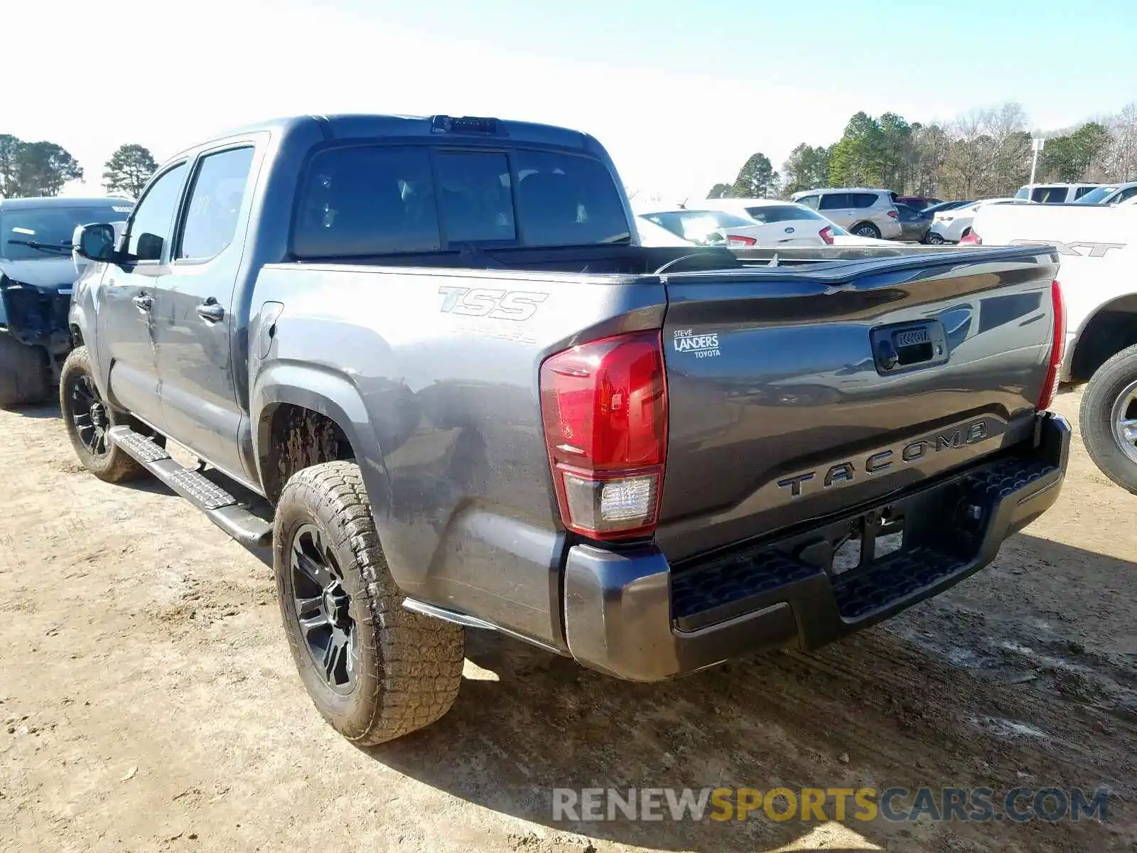 3 Photograph of a damaged car 5TFAX5GN5KX139582 TOYOTA TACOMA 2019