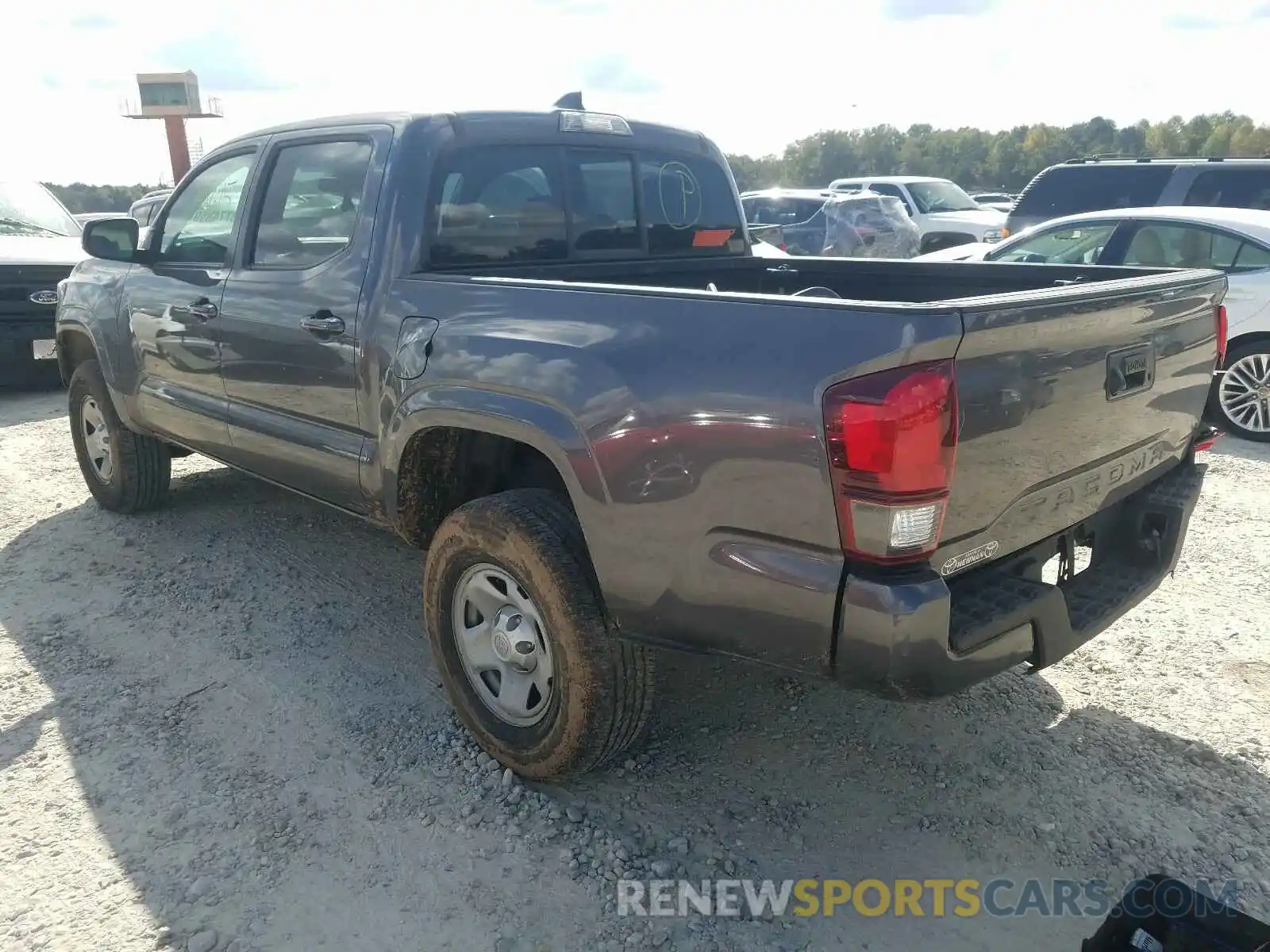 3 Photograph of a damaged car 5TFAX5GN5KX141848 TOYOTA TACOMA 2019