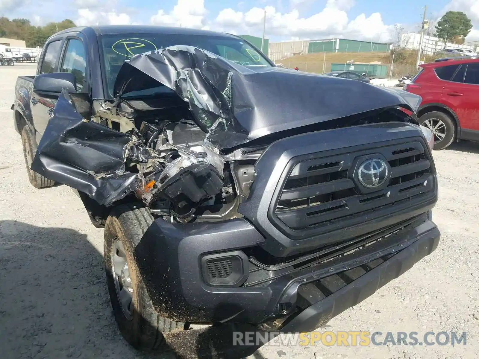 9 Photograph of a damaged car 5TFAX5GN5KX141848 TOYOTA TACOMA 2019