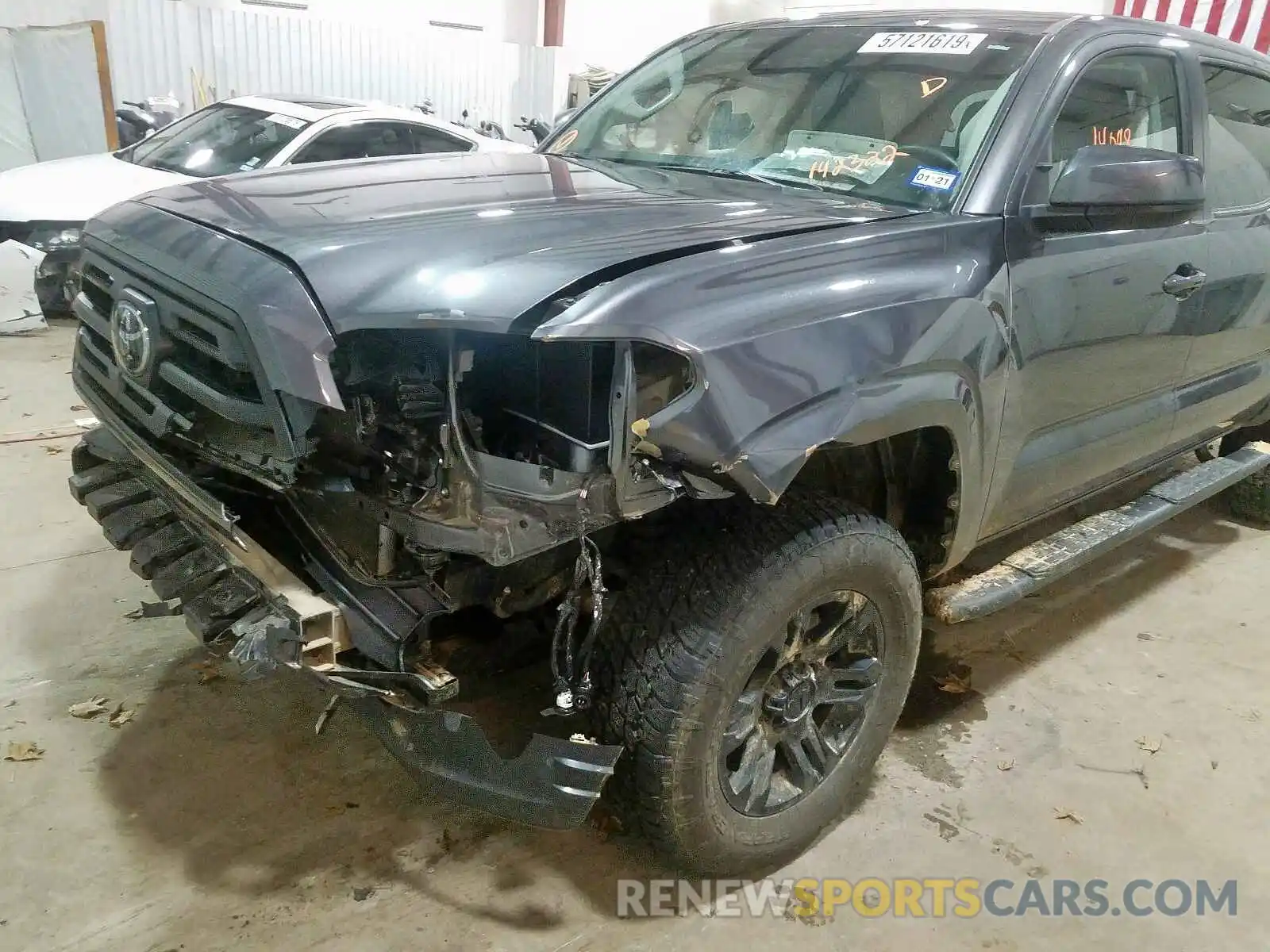 9 Photograph of a damaged car 5TFAX5GN5KX142322 TOYOTA TACOMA 2019