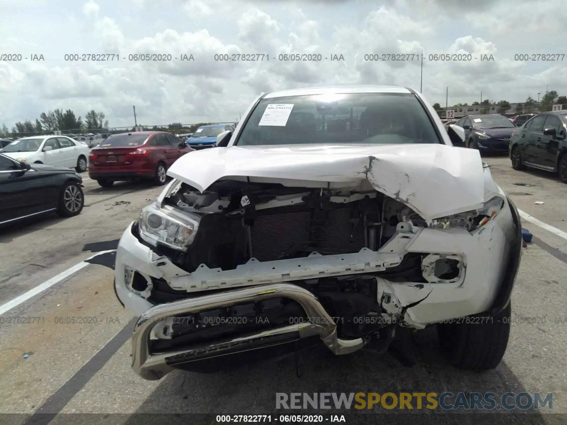 6 Photograph of a damaged car 5TFAX5GN5KX143213 TOYOTA TACOMA 2019