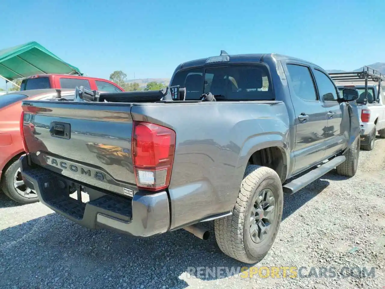 4 Photograph of a damaged car 5TFAX5GN5KX145480 TOYOTA TACOMA 2019