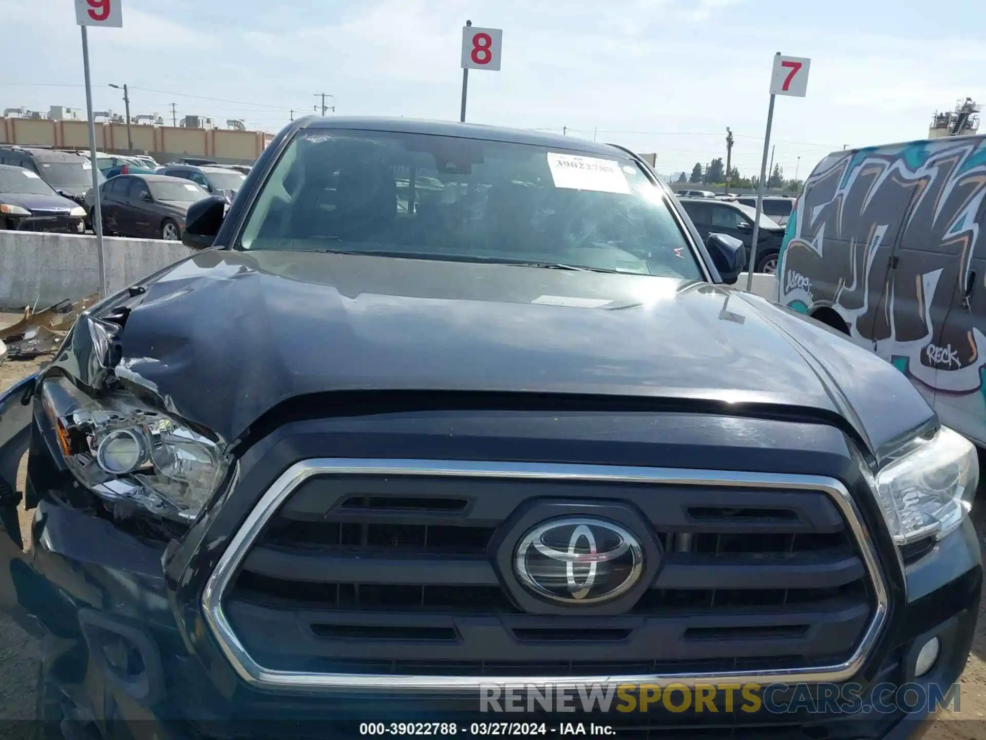 12 Photograph of a damaged car 5TFAX5GN5KX145737 TOYOTA TACOMA 2019