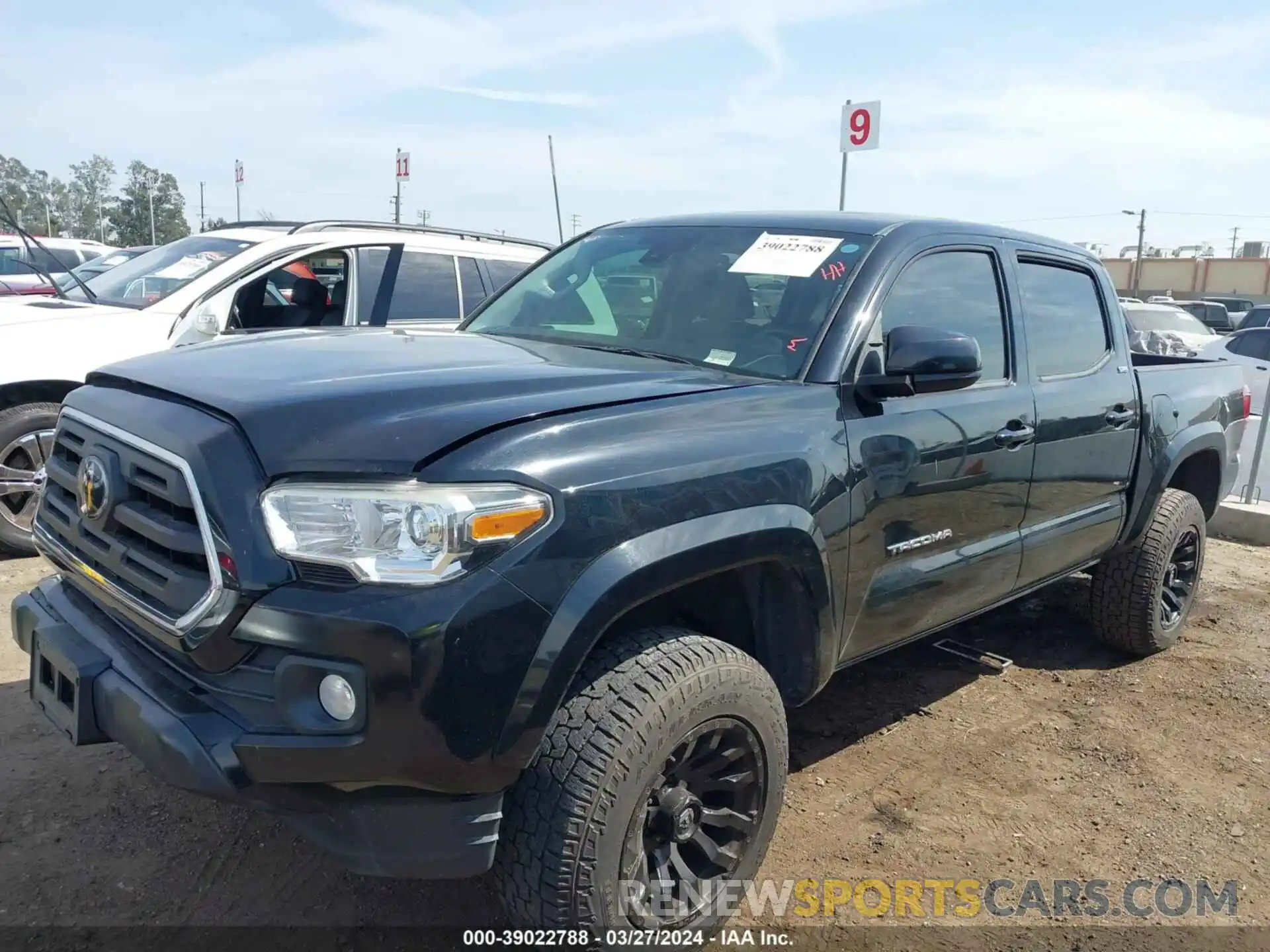 2 Photograph of a damaged car 5TFAX5GN5KX145737 TOYOTA TACOMA 2019