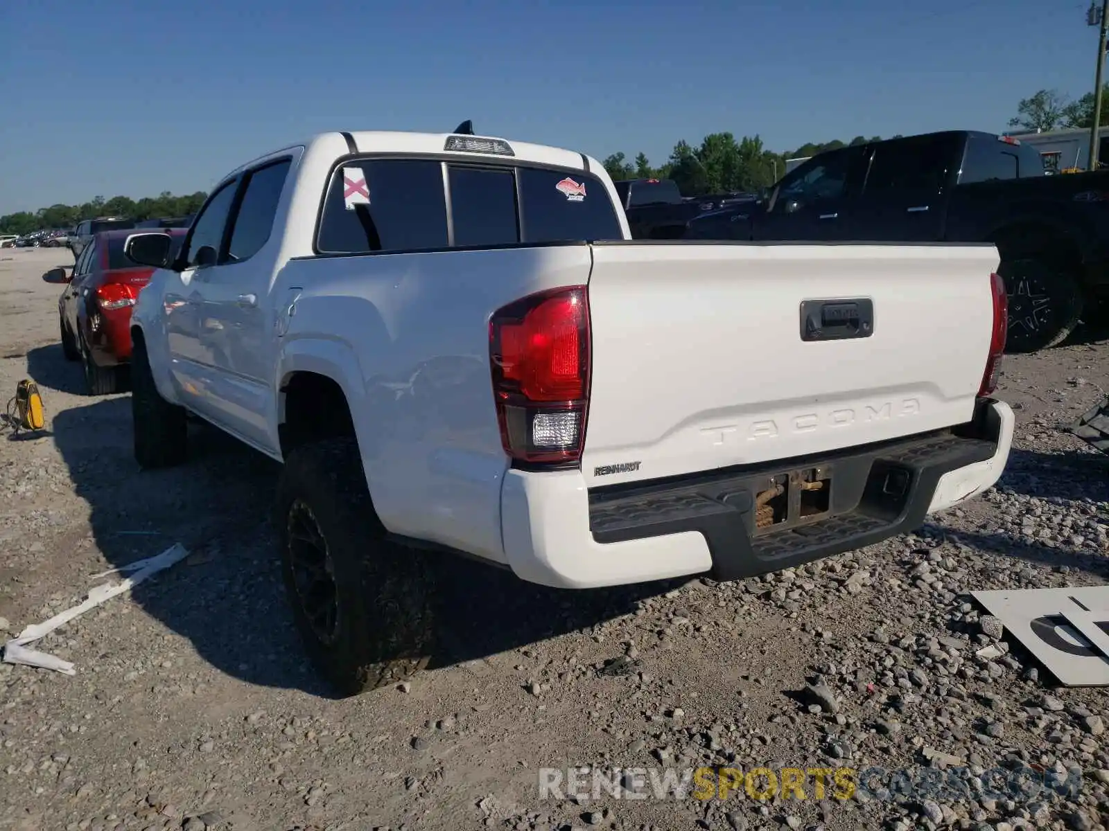 3 Photograph of a damaged car 5TFAX5GN5KX148704 TOYOTA TACOMA 2019