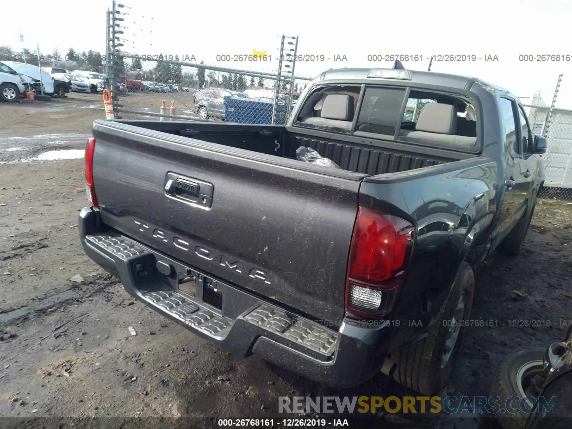 4 Photograph of a damaged car 5TFAX5GN5KX149514 TOYOTA TACOMA 2019