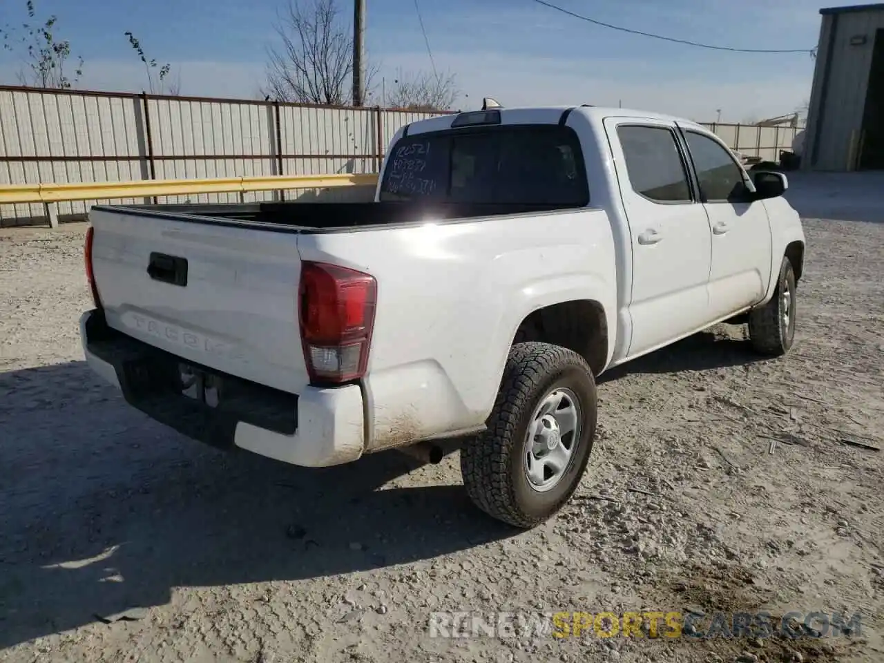 4 Фотография поврежденного автомобиля 5TFAX5GN5KX149531 TOYOTA TACOMA 2019