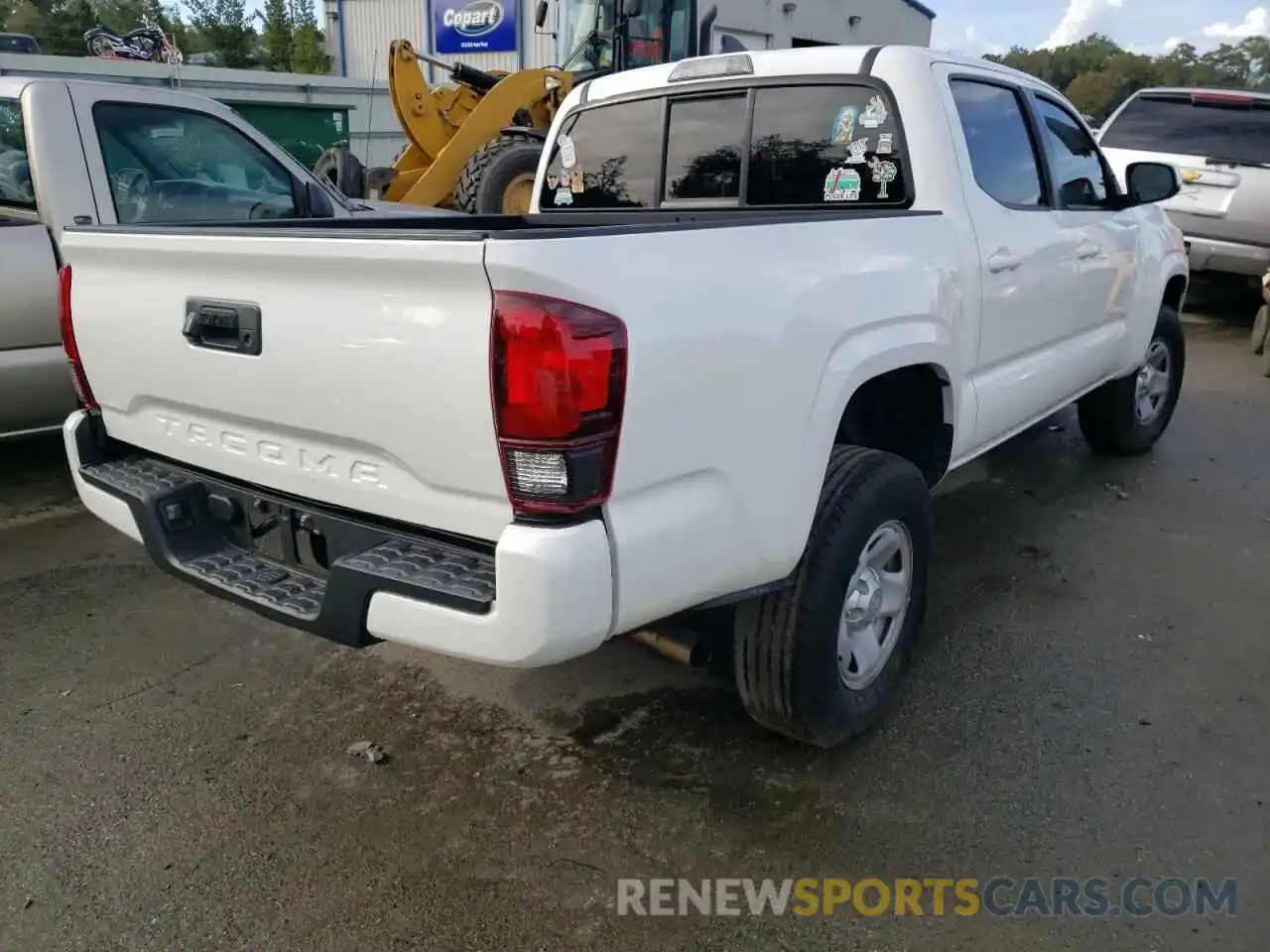 4 Photograph of a damaged car 5TFAX5GN5KX149772 TOYOTA TACOMA 2019