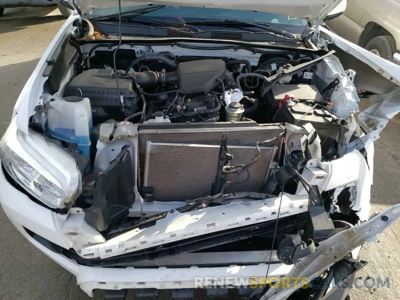 7 Photograph of a damaged car 5TFAX5GN5KX149772 TOYOTA TACOMA 2019