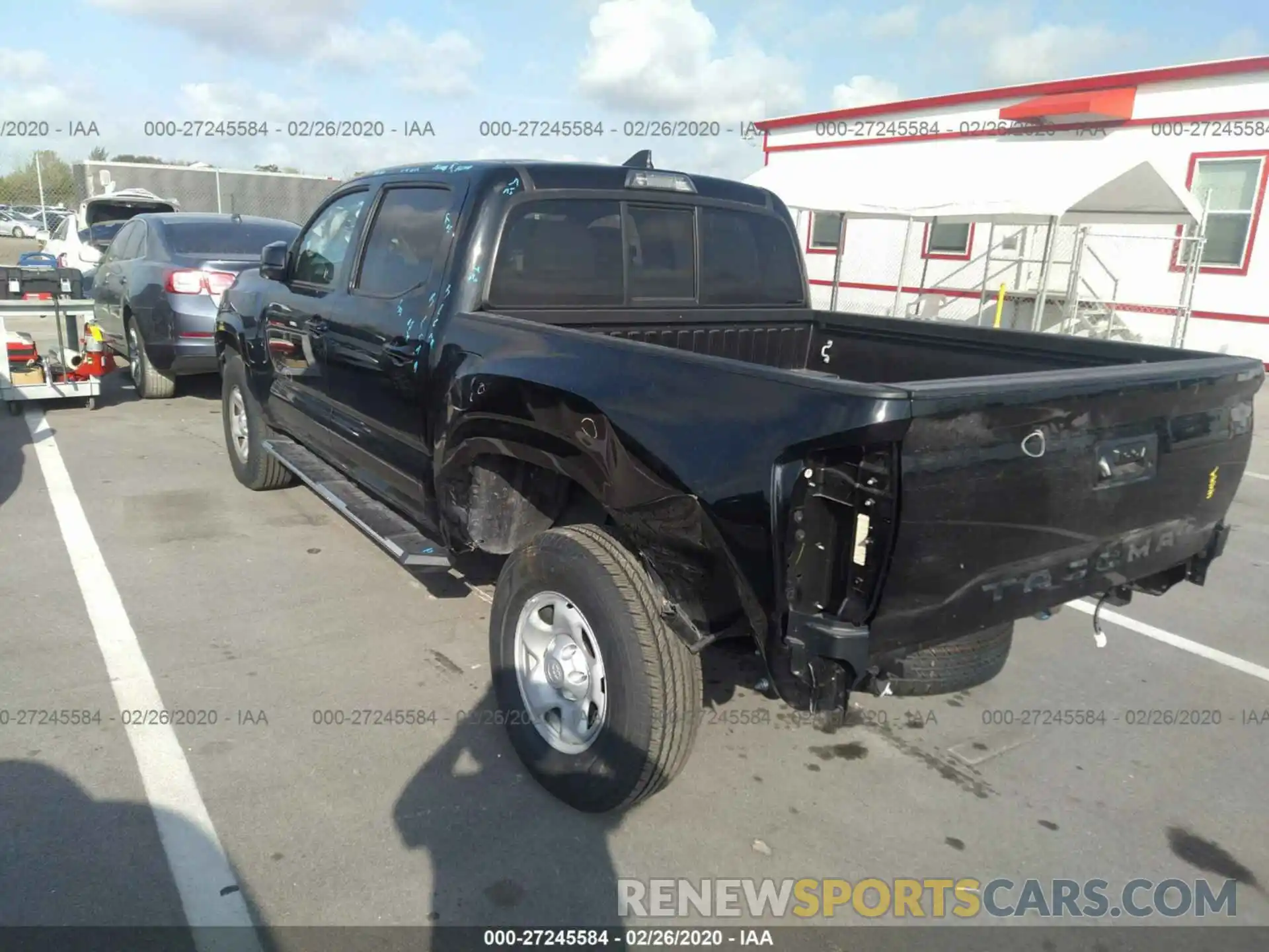 3 Photograph of a damaged car 5TFAX5GN5KX150338 TOYOTA TACOMA 2019