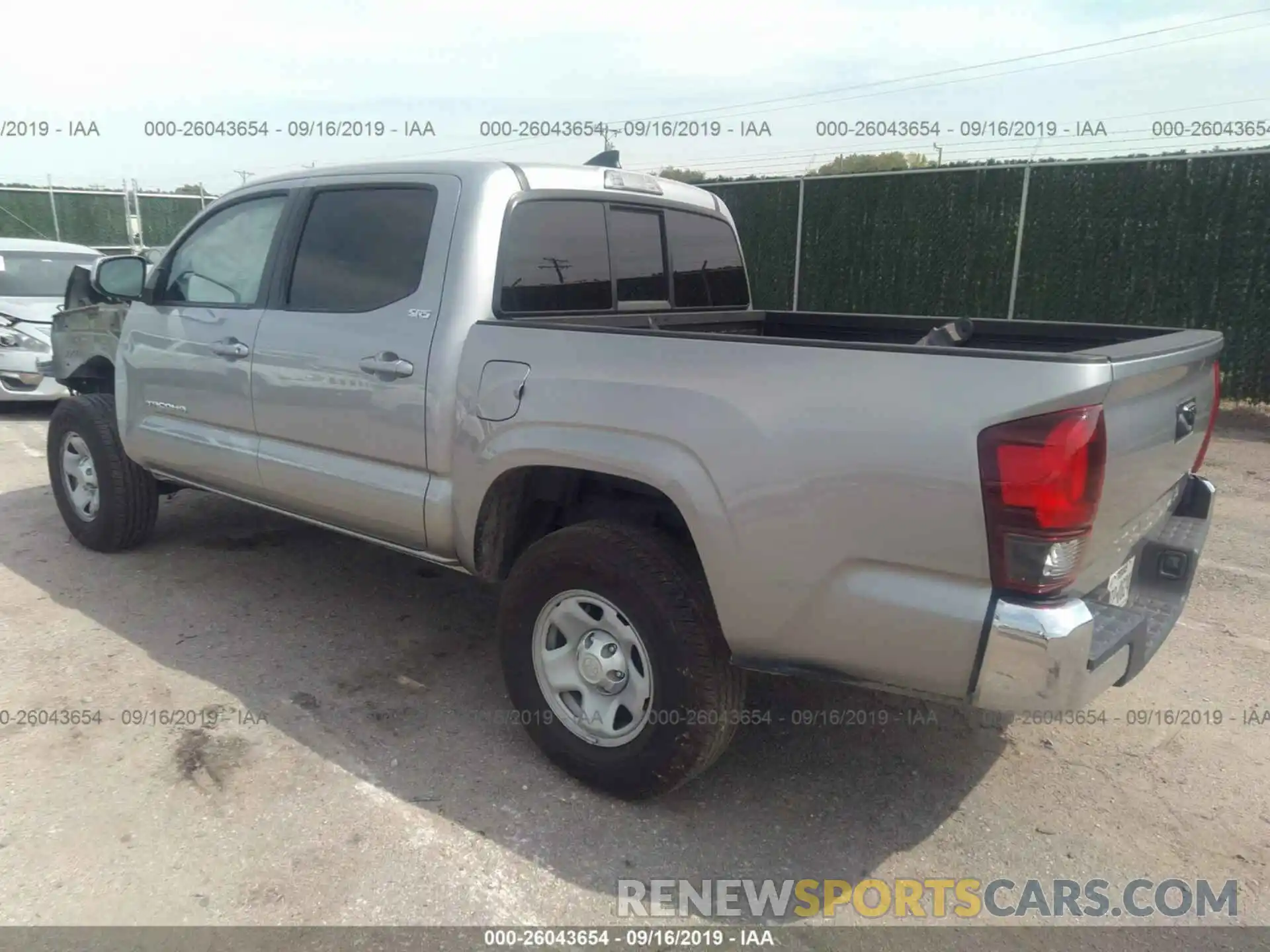 3 Photograph of a damaged car 5TFAX5GN5KX150484 TOYOTA TACOMA 2019