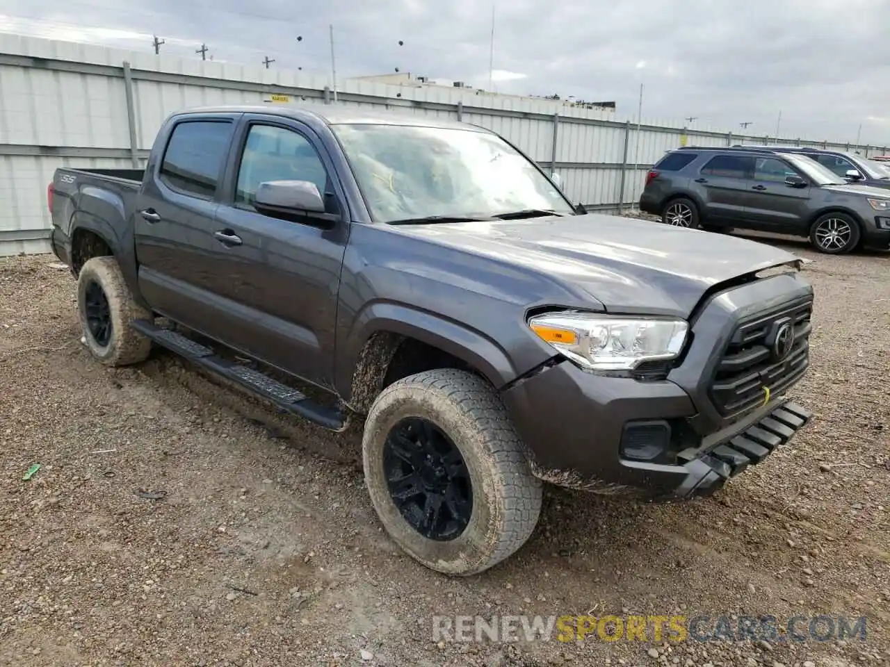 1 Photograph of a damaged car 5TFAX5GN5KX152896 TOYOTA TACOMA 2019