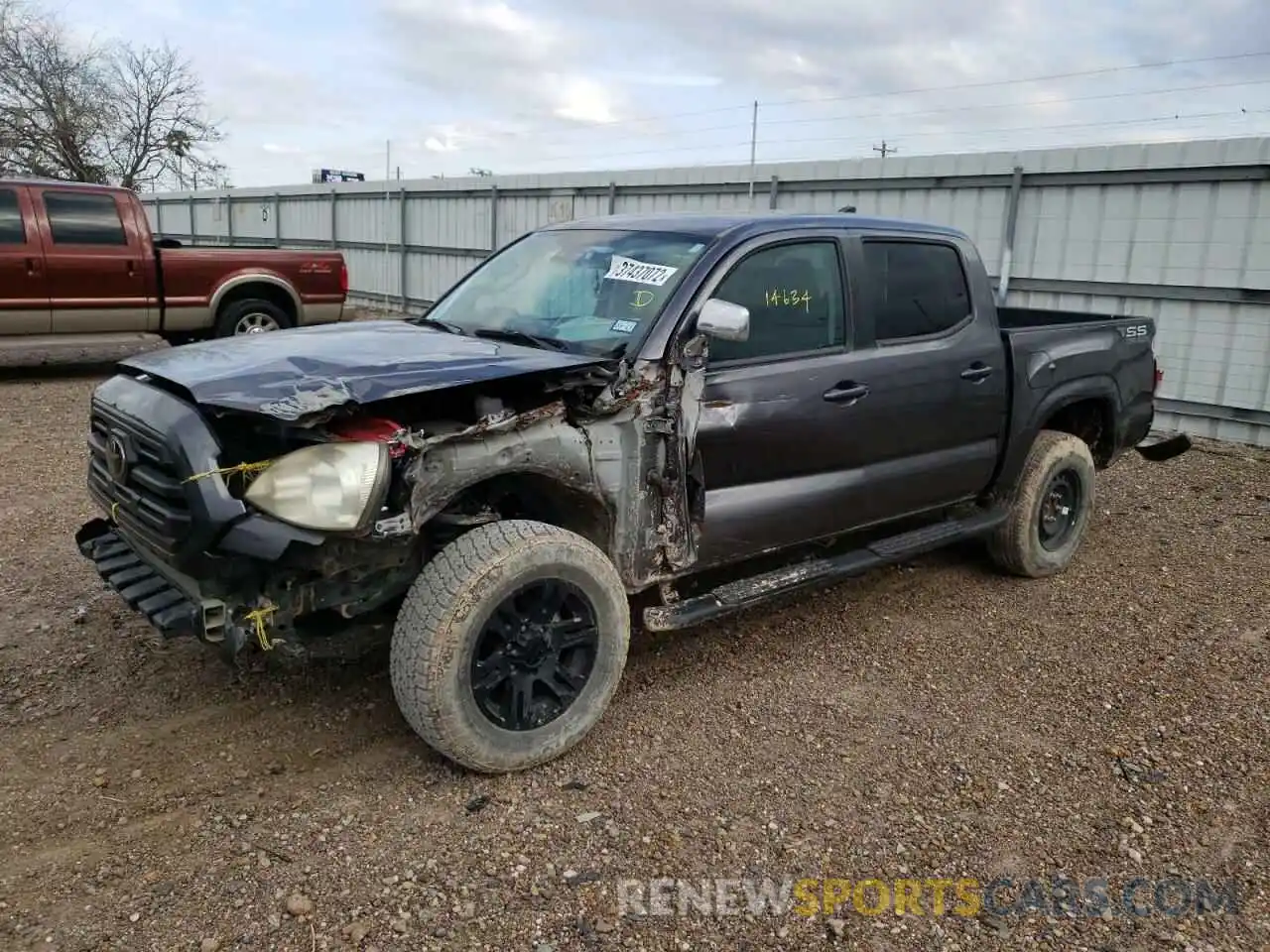 2 Photograph of a damaged car 5TFAX5GN5KX152896 TOYOTA TACOMA 2019