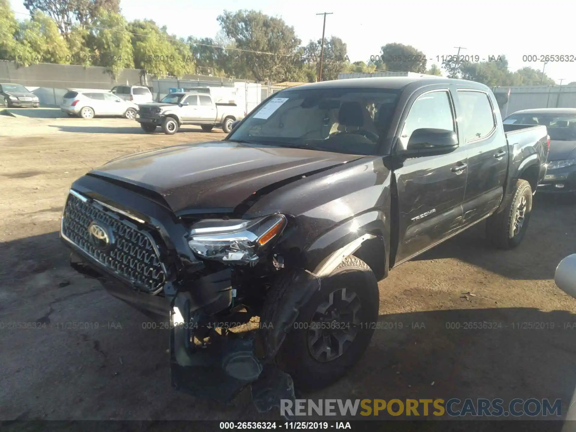 2 Фотография поврежденного автомобиля 5TFAX5GN5KX154454 TOYOTA TACOMA 2019