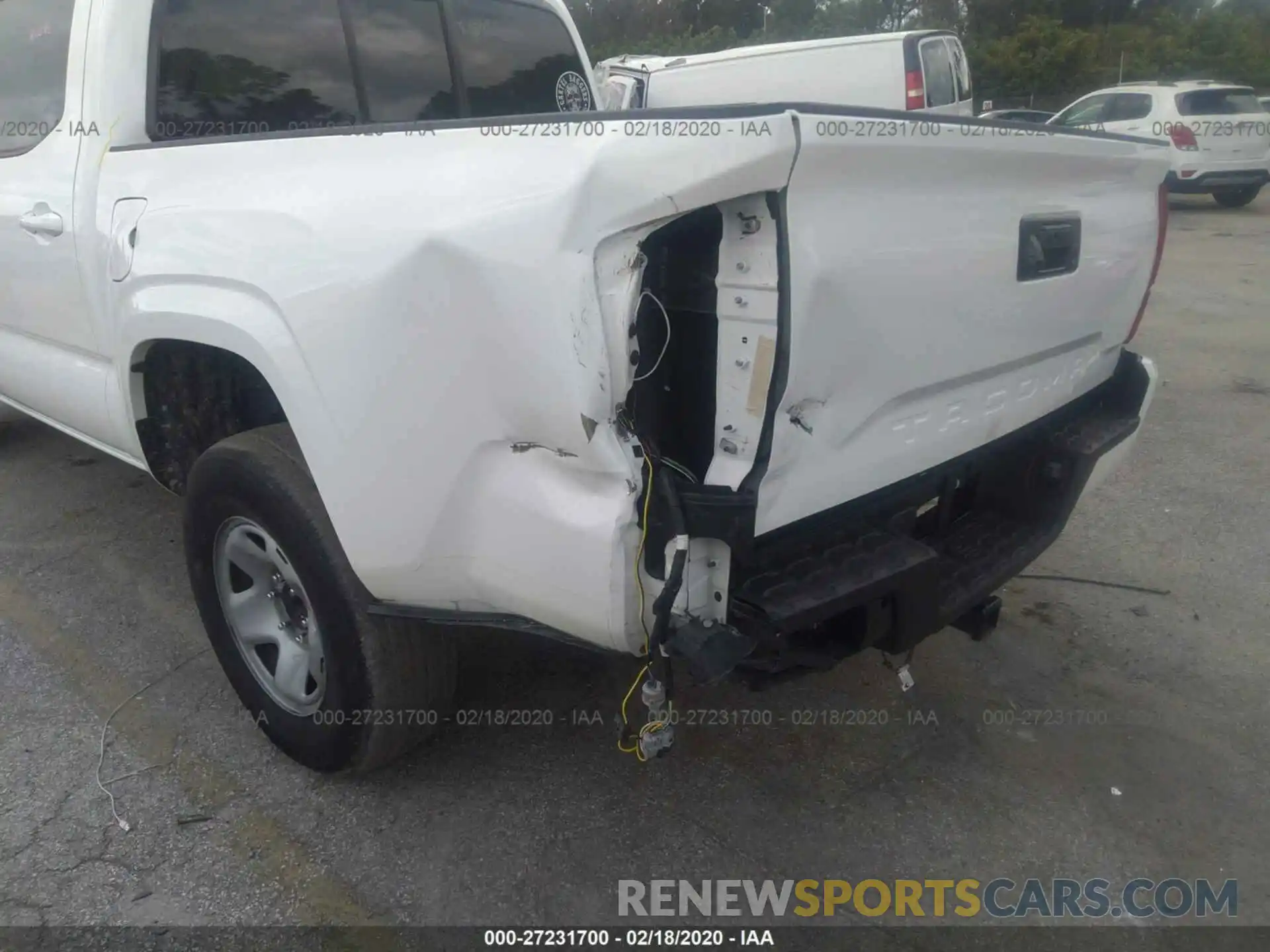 6 Фотография поврежденного автомобиля 5TFAX5GN5KX154681 TOYOTA TACOMA 2019
