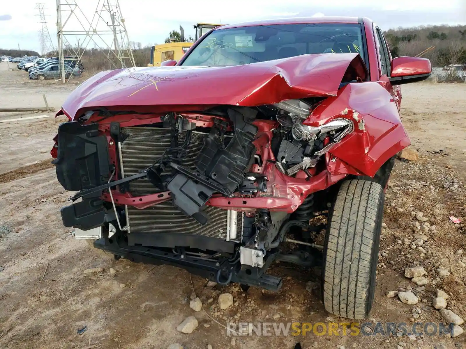 9 Photograph of a damaged car 5TFAX5GN5KX155815 TOYOTA TACOMA 2019