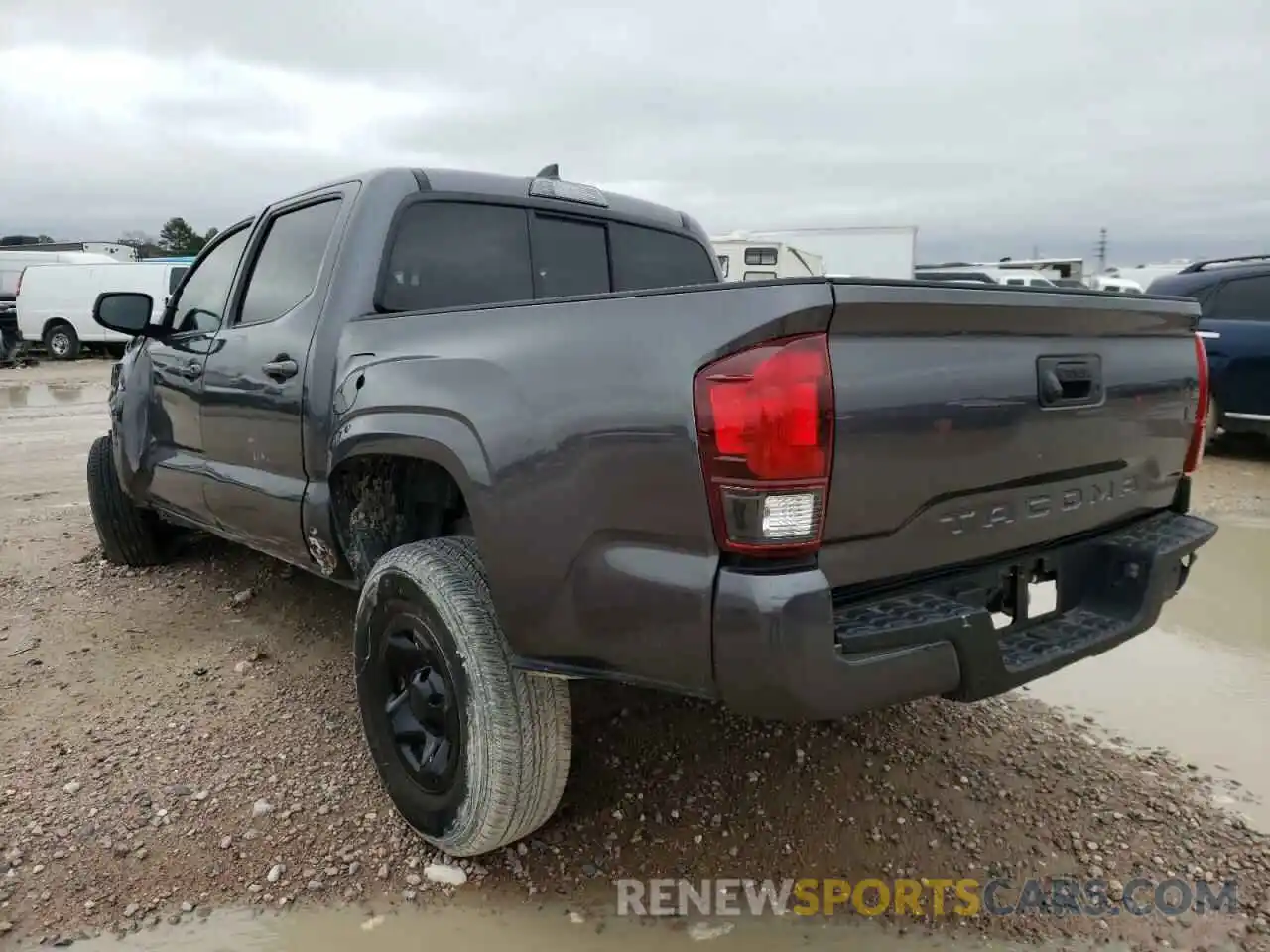 3 Photograph of a damaged car 5TFAX5GN5KX156298 TOYOTA TACOMA 2019