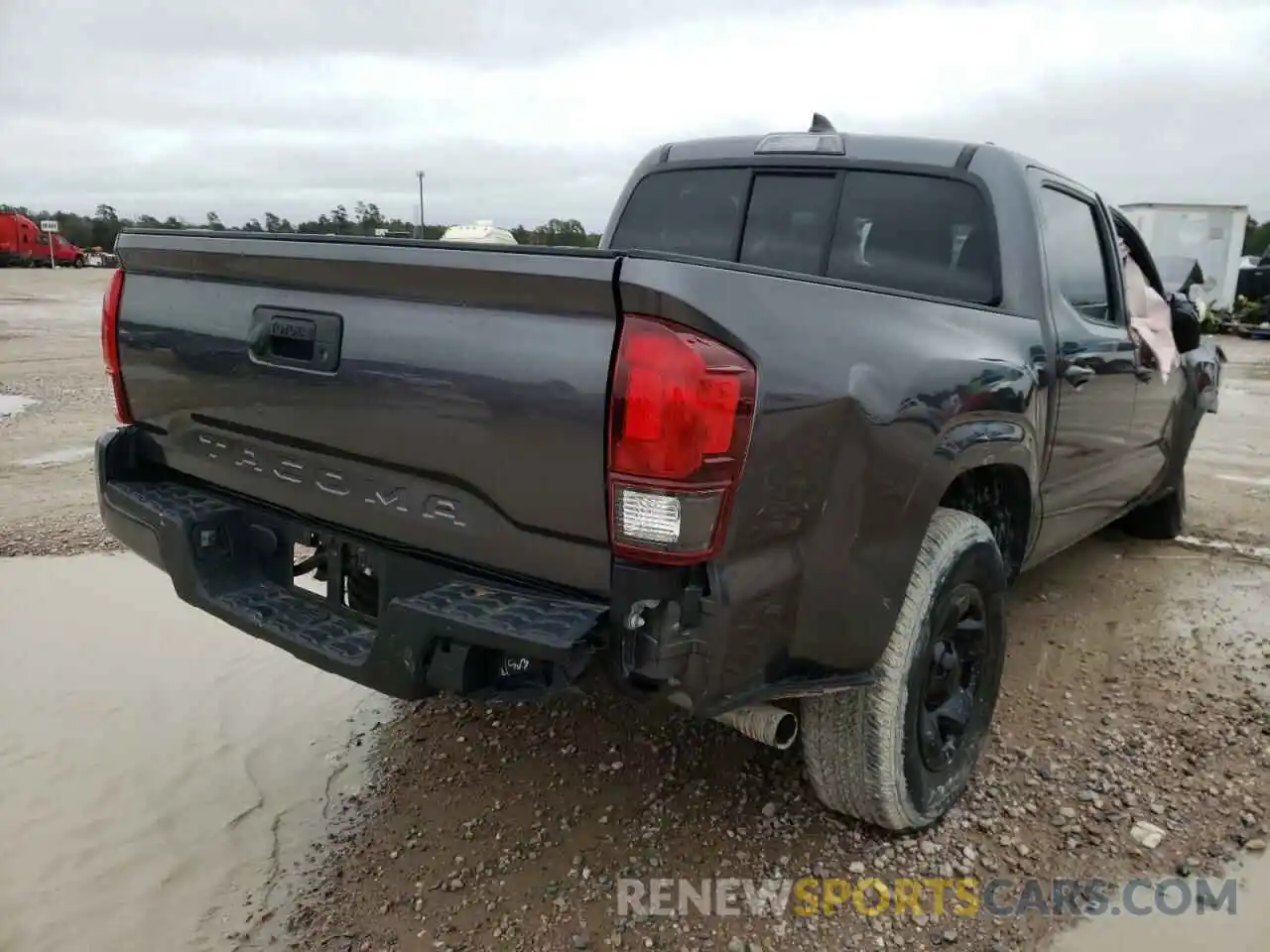 4 Photograph of a damaged car 5TFAX5GN5KX156298 TOYOTA TACOMA 2019