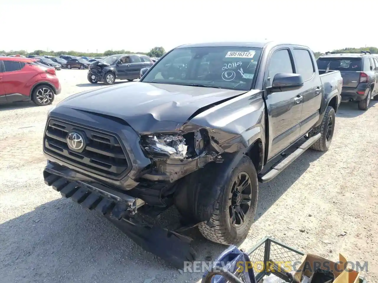 2 Фотография поврежденного автомобиля 5TFAX5GN6KX133662 TOYOTA TACOMA 2019