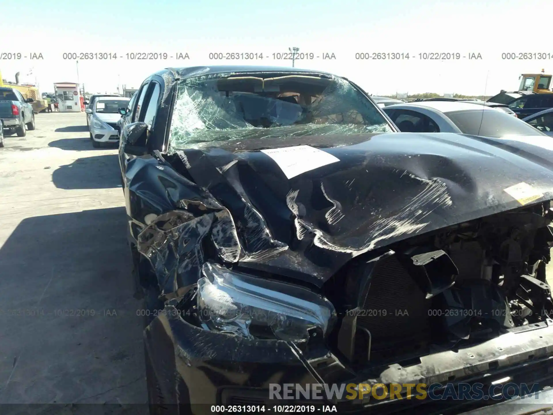 6 Photograph of a damaged car 5TFAX5GN6KX135900 TOYOTA TACOMA 2019