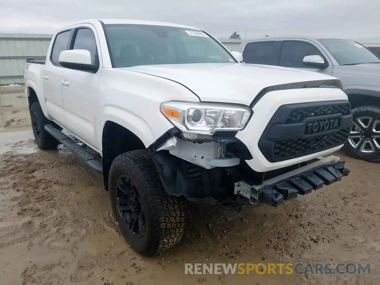 1 Photograph of a damaged car 5TFAX5GN6KX137209 TOYOTA TACOMA 2019