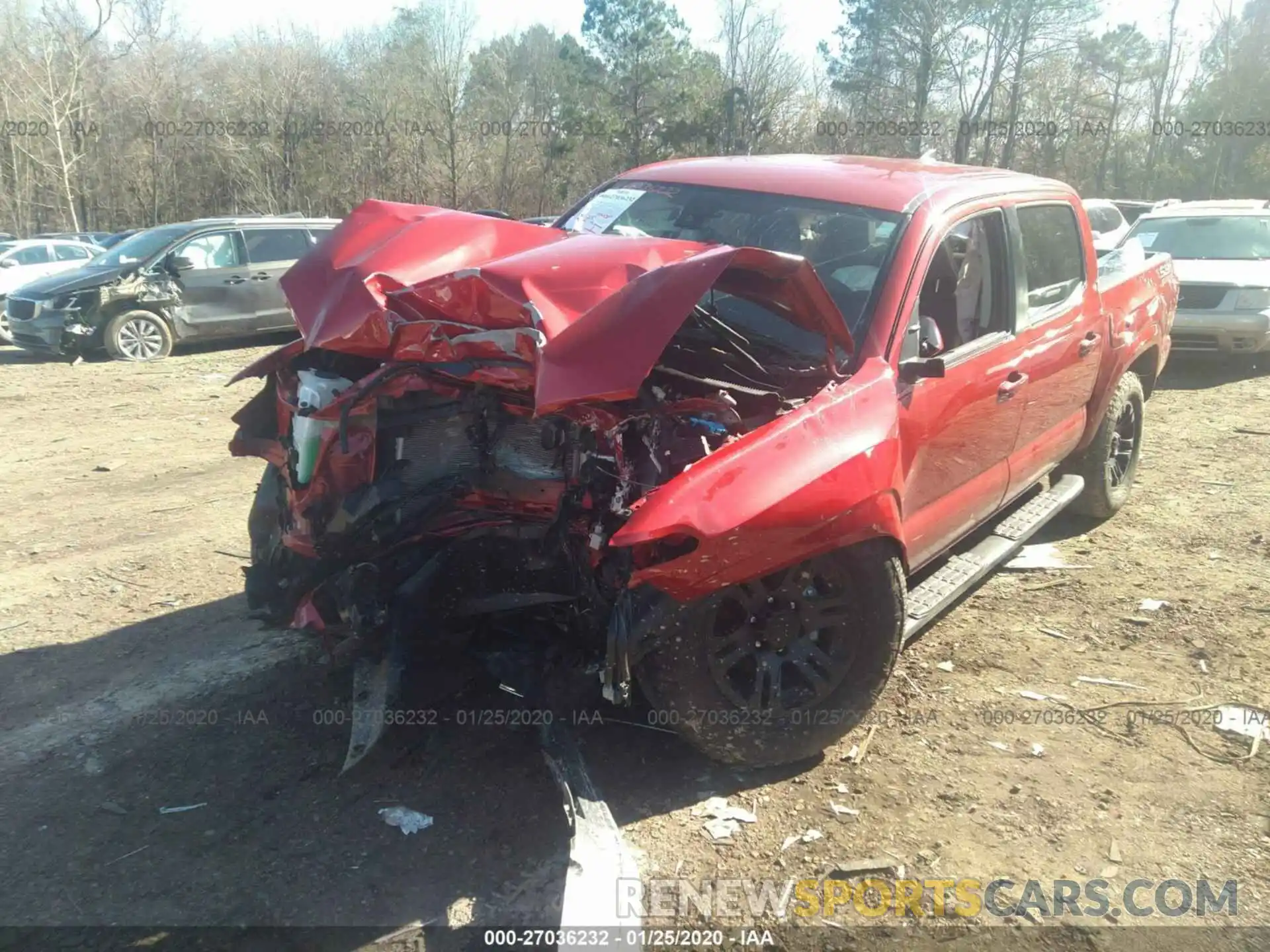 6 Photograph of a damaged car 5TFAX5GN6KX139042 TOYOTA TACOMA 2019