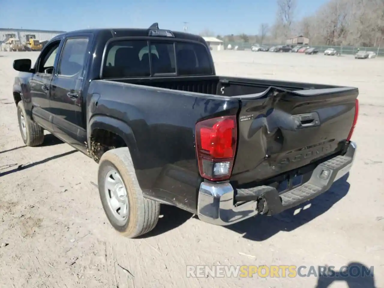 3 Photograph of a damaged car 5TFAX5GN6KX139753 TOYOTA TACOMA 2019