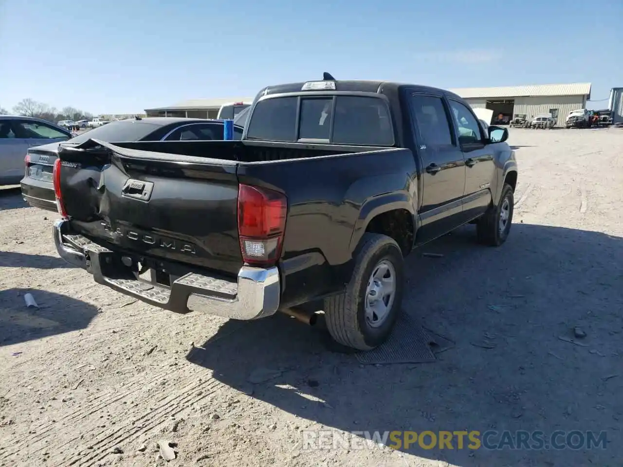 4 Photograph of a damaged car 5TFAX5GN6KX139753 TOYOTA TACOMA 2019