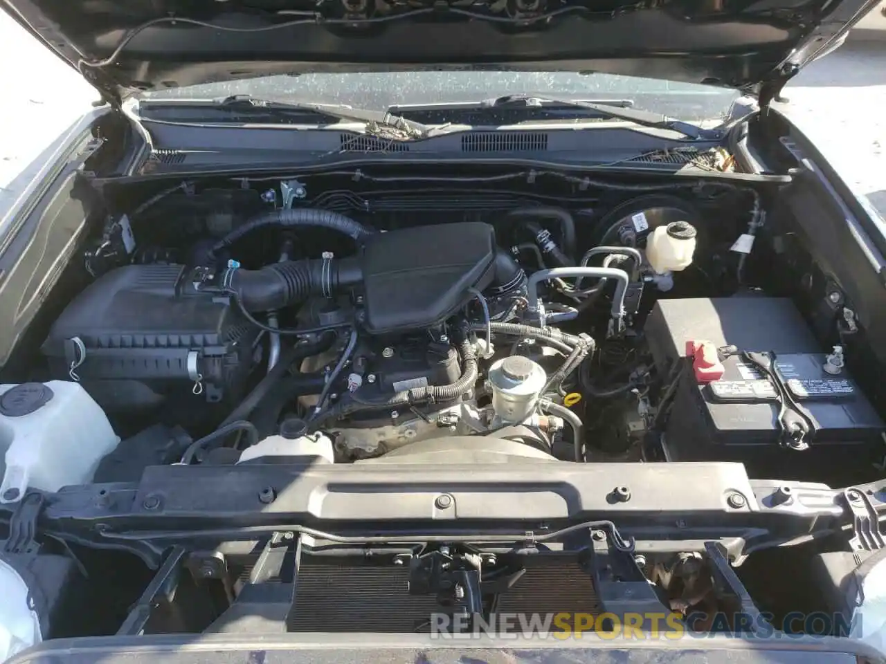 7 Photograph of a damaged car 5TFAX5GN6KX139753 TOYOTA TACOMA 2019