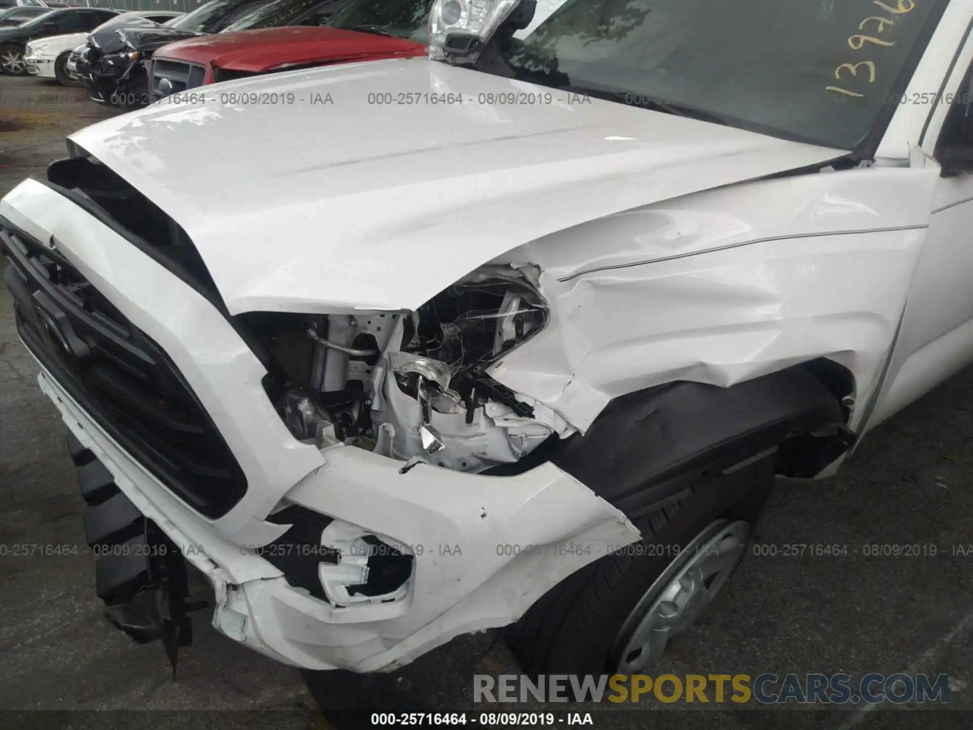 6 Photograph of a damaged car 5TFAX5GN6KX139767 TOYOTA TACOMA 2019