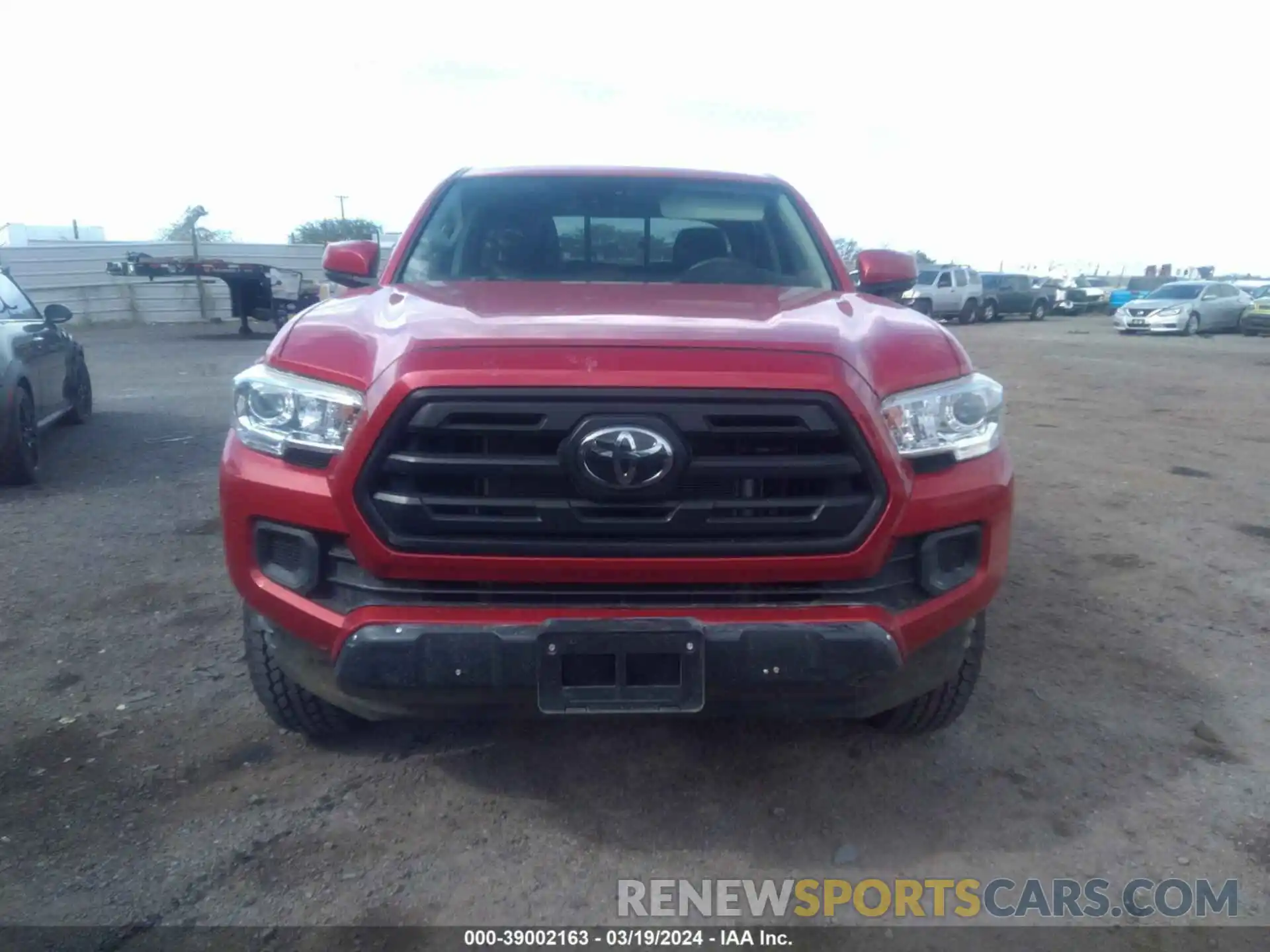 11 Photograph of a damaged car 5TFAX5GN6KX143530 TOYOTA TACOMA 2019