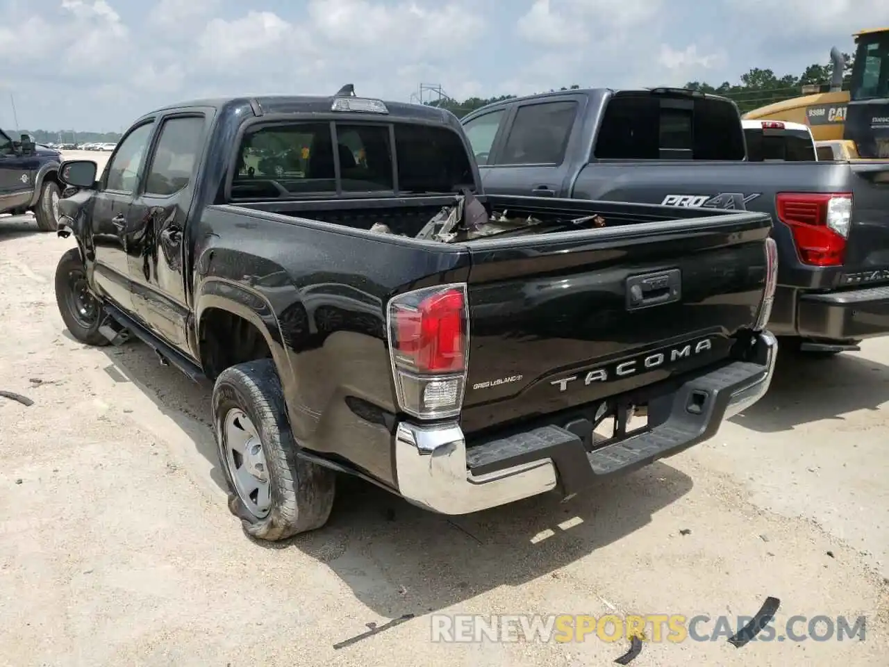 3 Photograph of a damaged car 5TFAX5GN6KX147111 TOYOTA TACOMA 2019