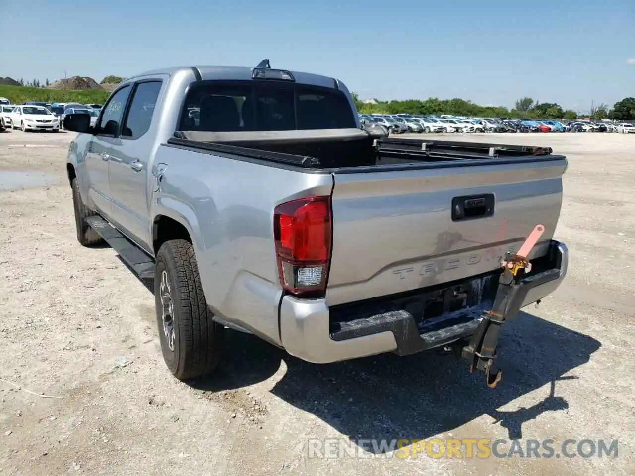 3 Photograph of a damaged car 5TFAX5GN6KX147299 TOYOTA TACOMA 2019