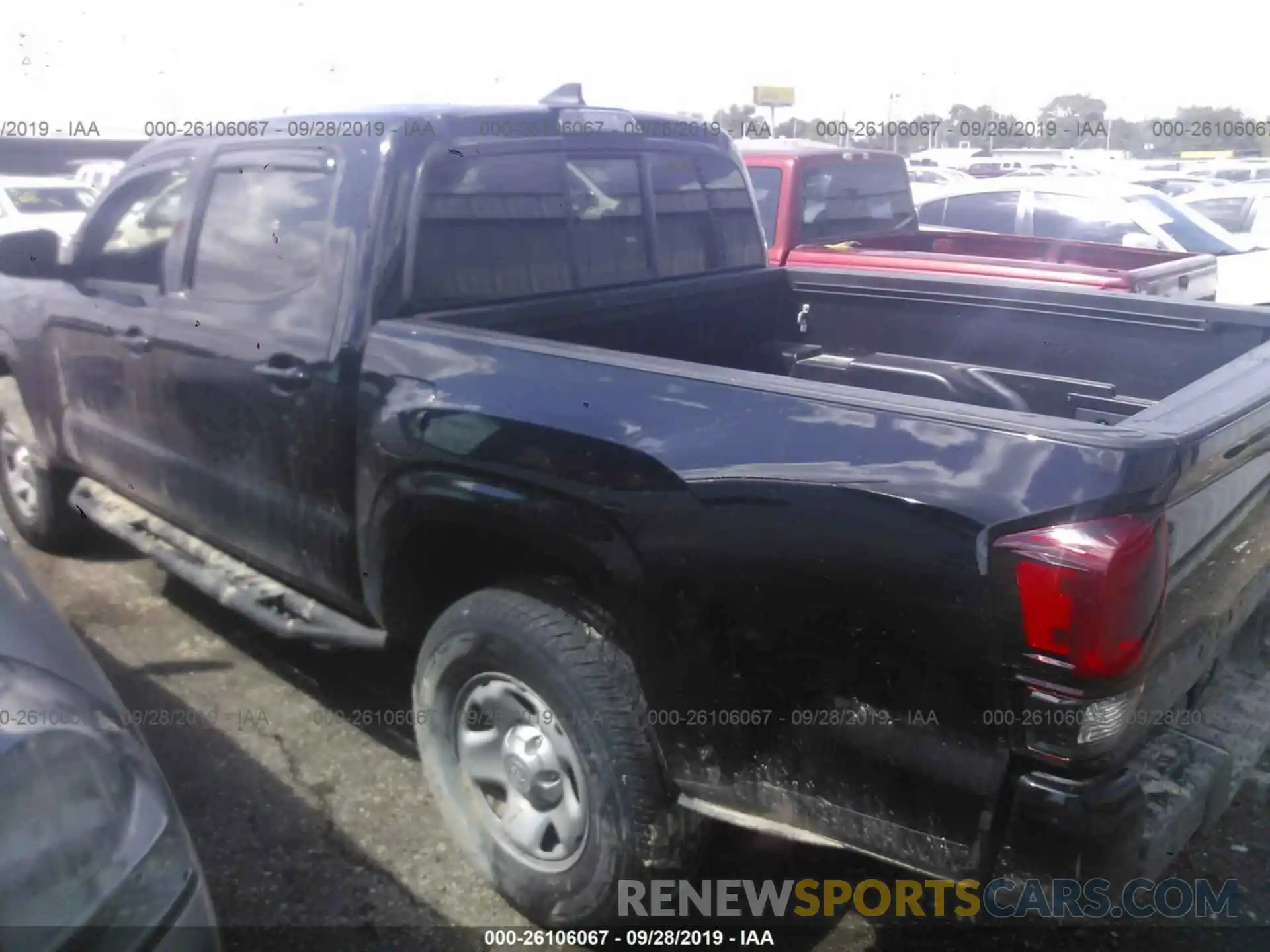 3 Photograph of a damaged car 5TFAX5GN6KX150994 TOYOTA TACOMA 2019