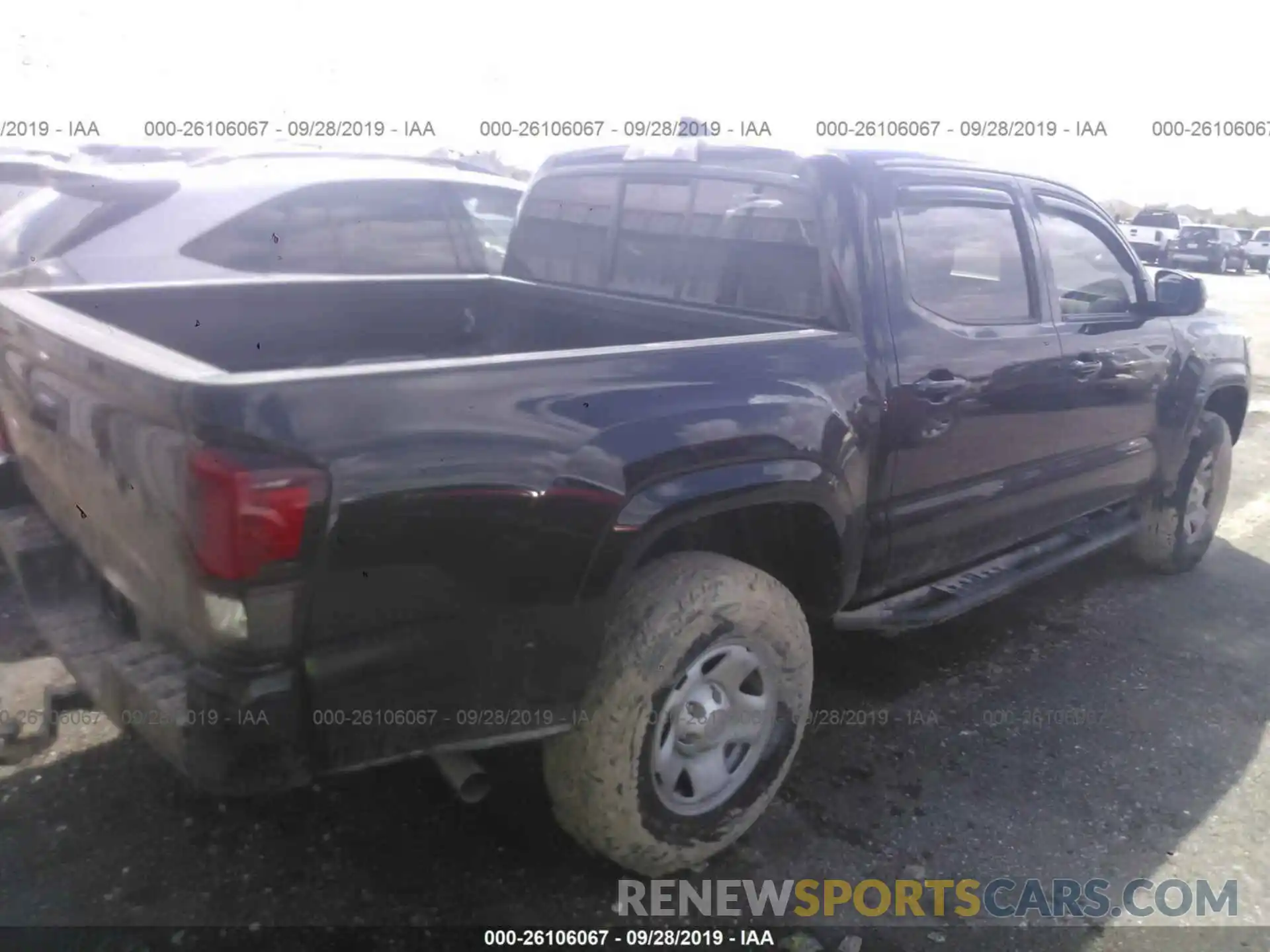 4 Photograph of a damaged car 5TFAX5GN6KX150994 TOYOTA TACOMA 2019