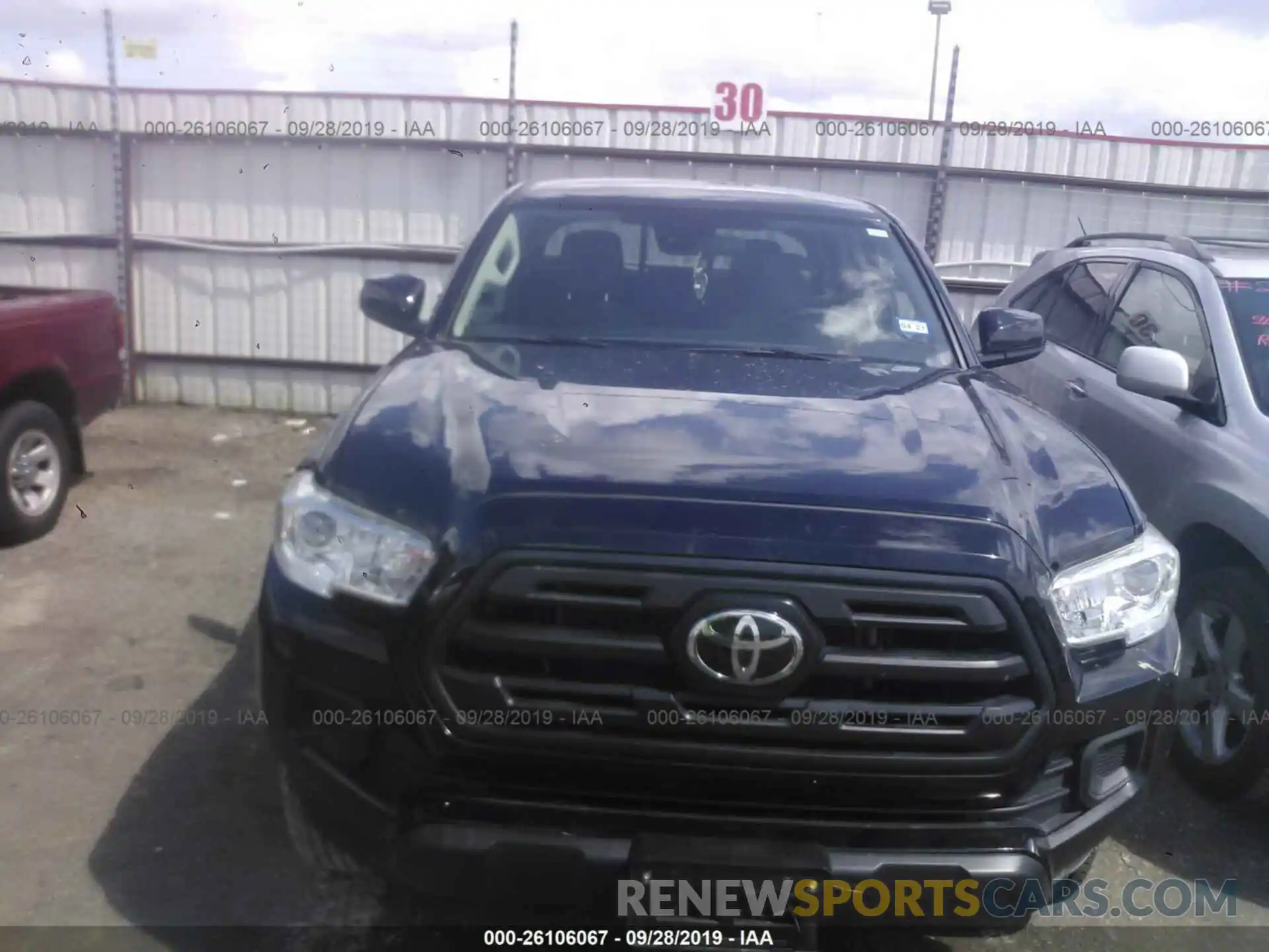 6 Photograph of a damaged car 5TFAX5GN6KX150994 TOYOTA TACOMA 2019