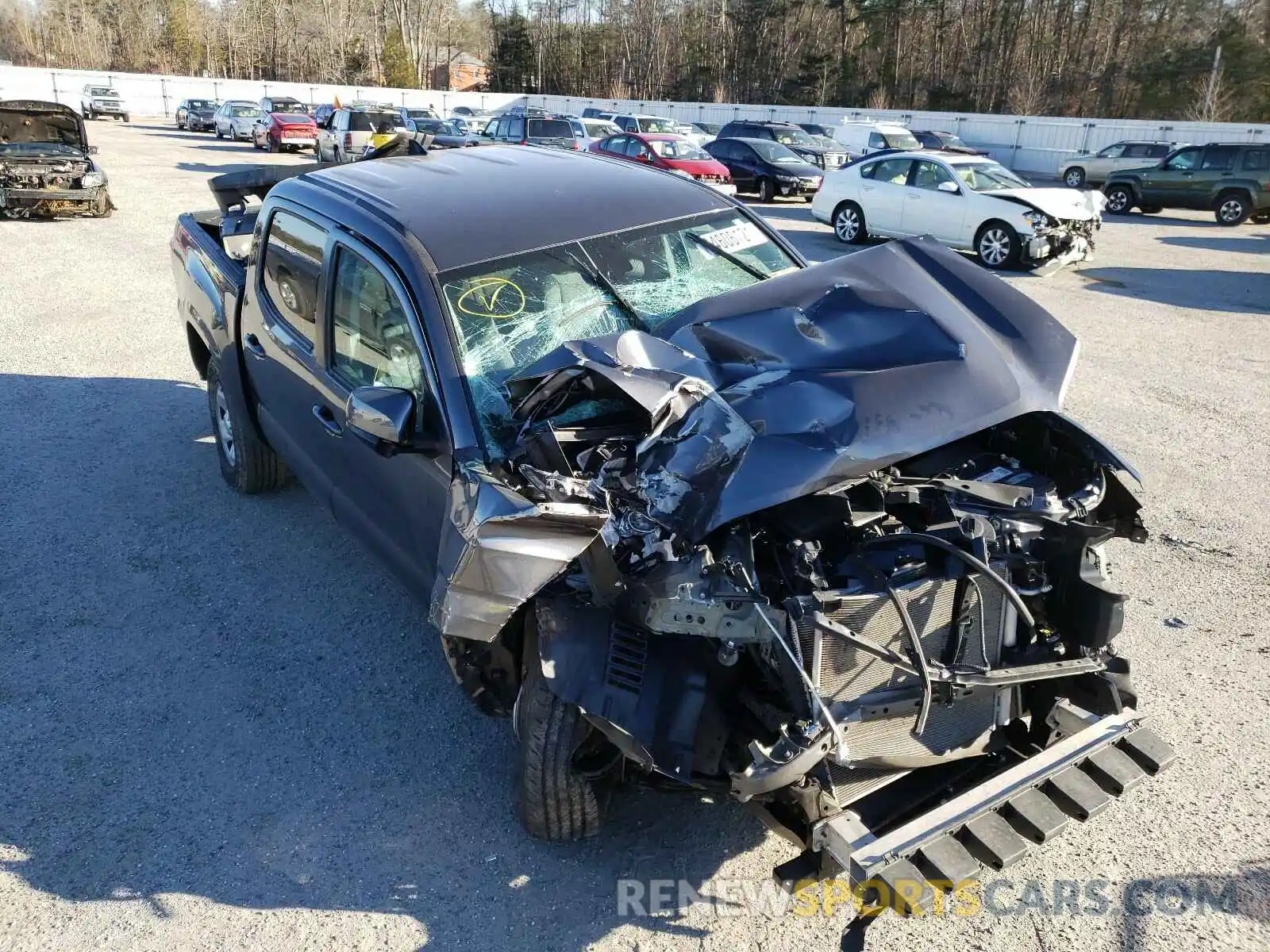 9 Photograph of a damaged car 5TFAX5GN6KX154530 TOYOTA TACOMA 2019