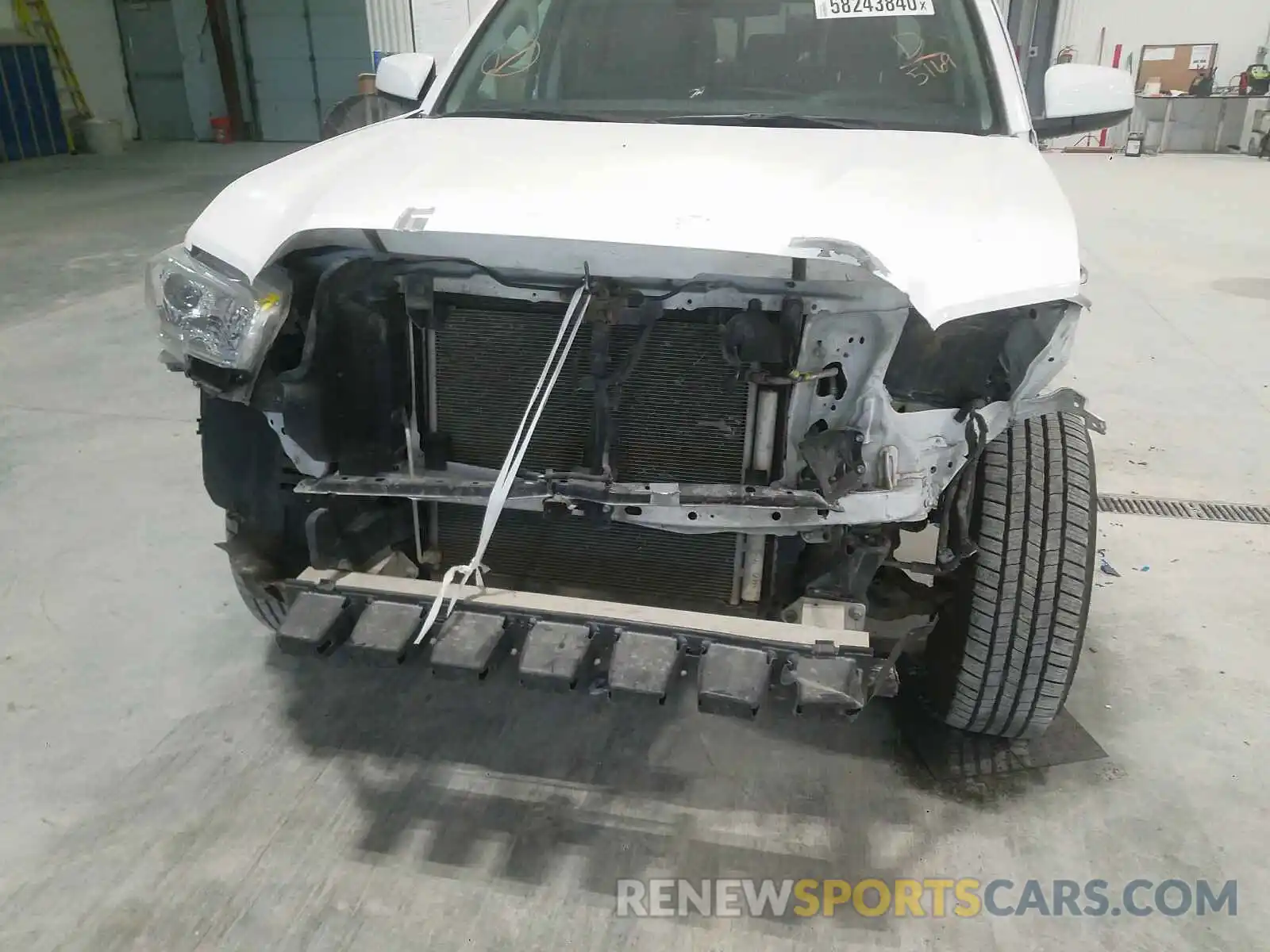 9 Photograph of a damaged car 5TFAX5GN6KX165169 TOYOTA TACOMA 2019